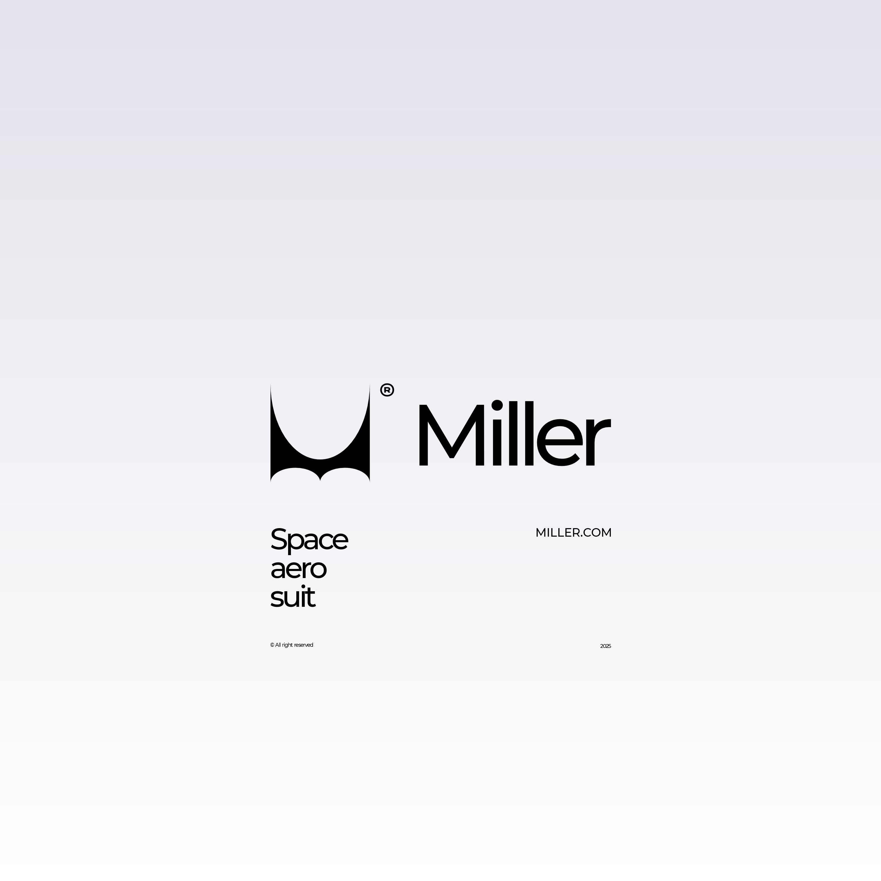 Miller / Space aero suit / логотип — Изображение №1 — Брендинг на Dprofile