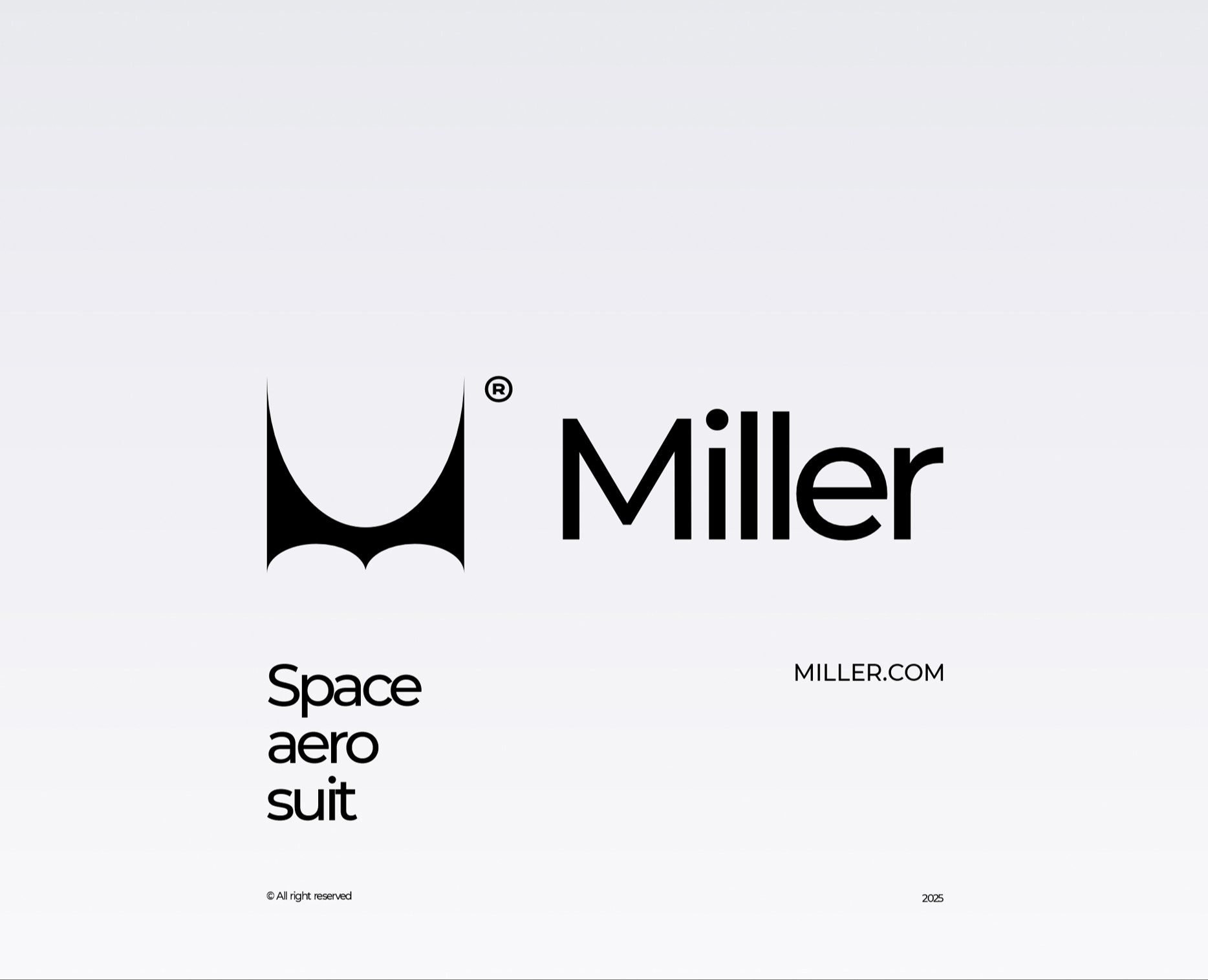 Miller / Space aero suit / логотип — Брендинг на Dprofile