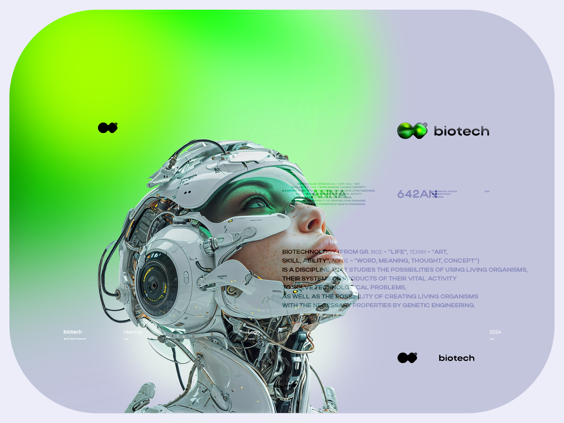 biotech / логотип — Изображение №3 — Брендинг на Dprofile
