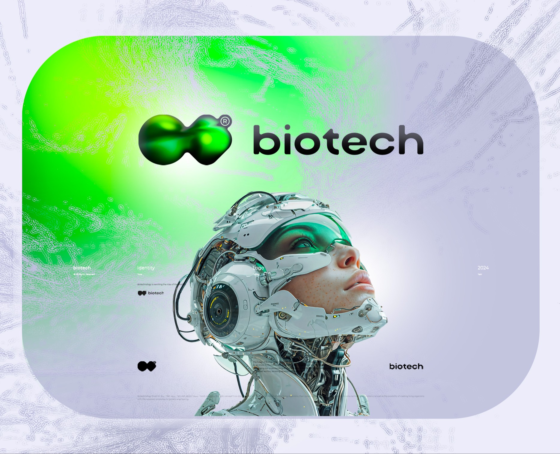 biotech / логотип — Брендинг на Dprofile