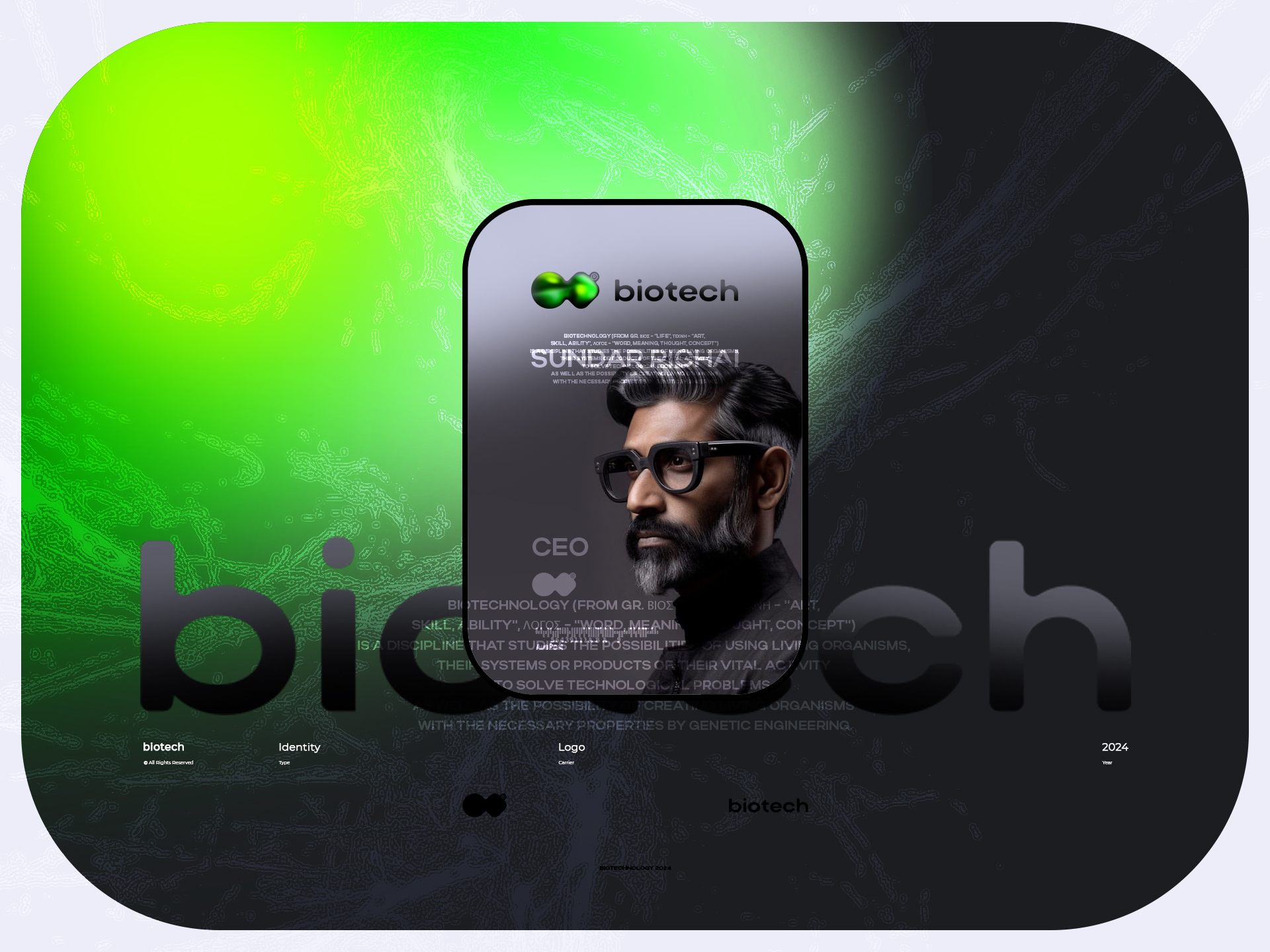 biotech / логотип — Изображение №4 — Брендинг на Dprofile