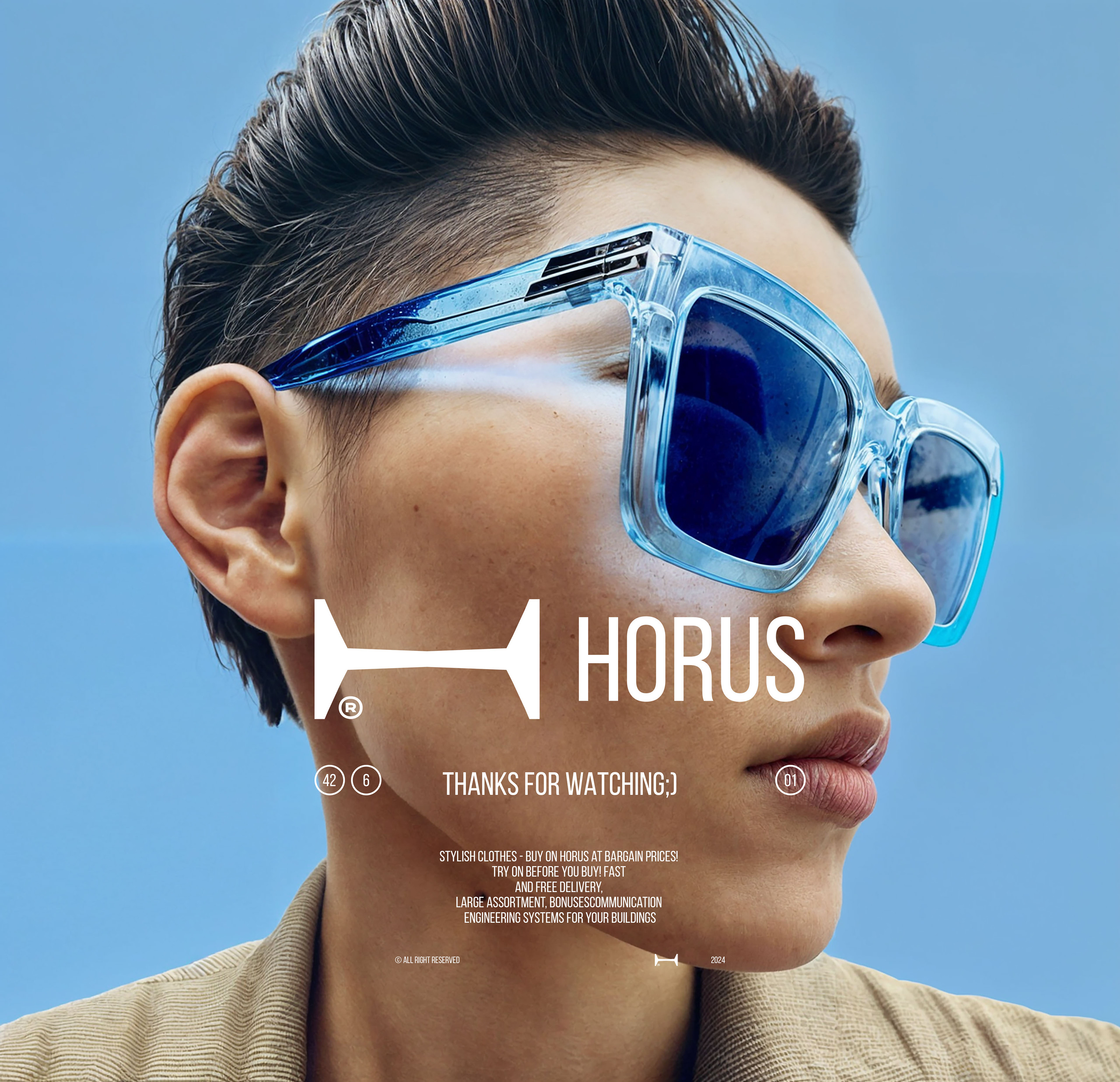HORUS / логотип — Изображение №9 — Брендинг на Dprofile