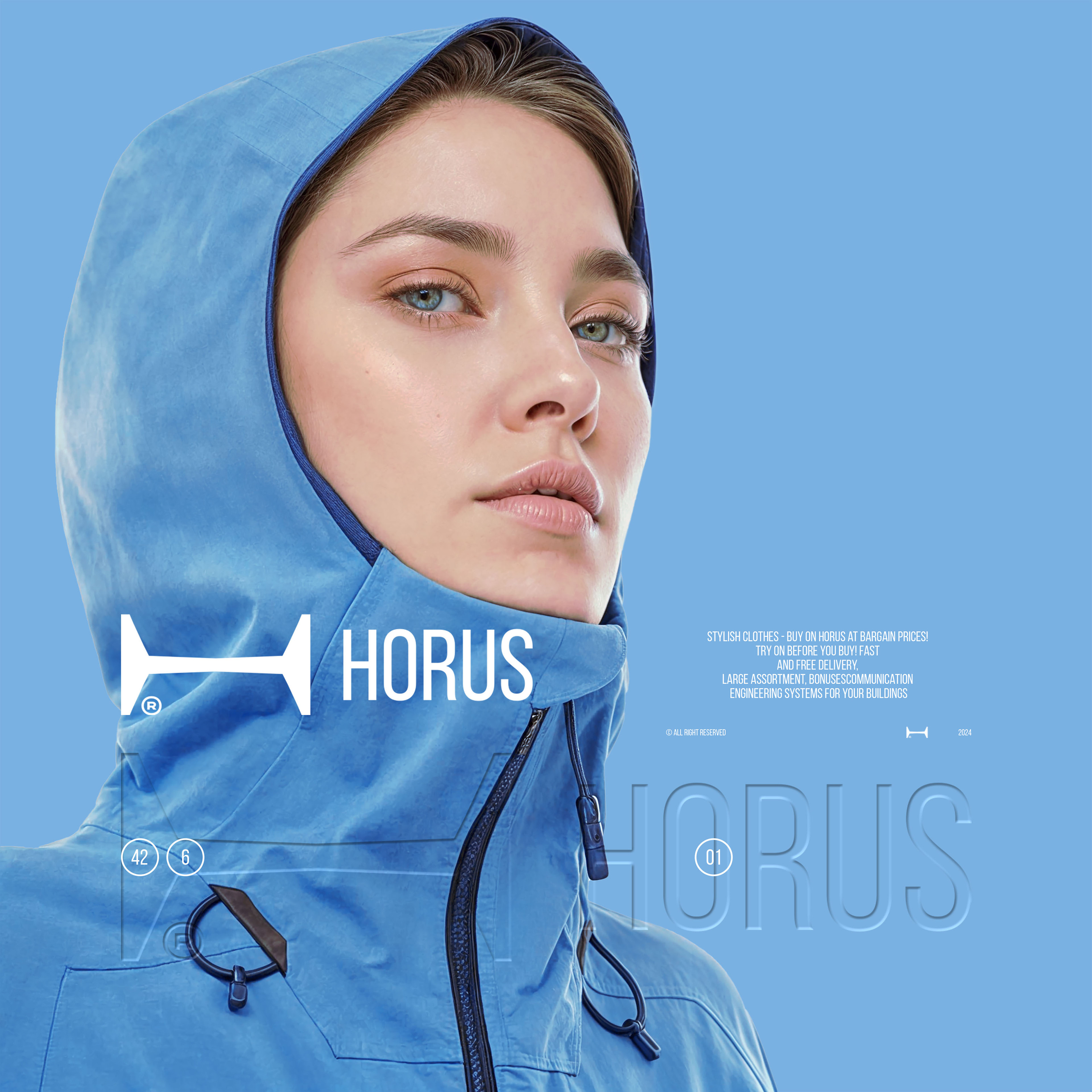 HORUS / логотип — Изображение №4 — Брендинг на Dprofile