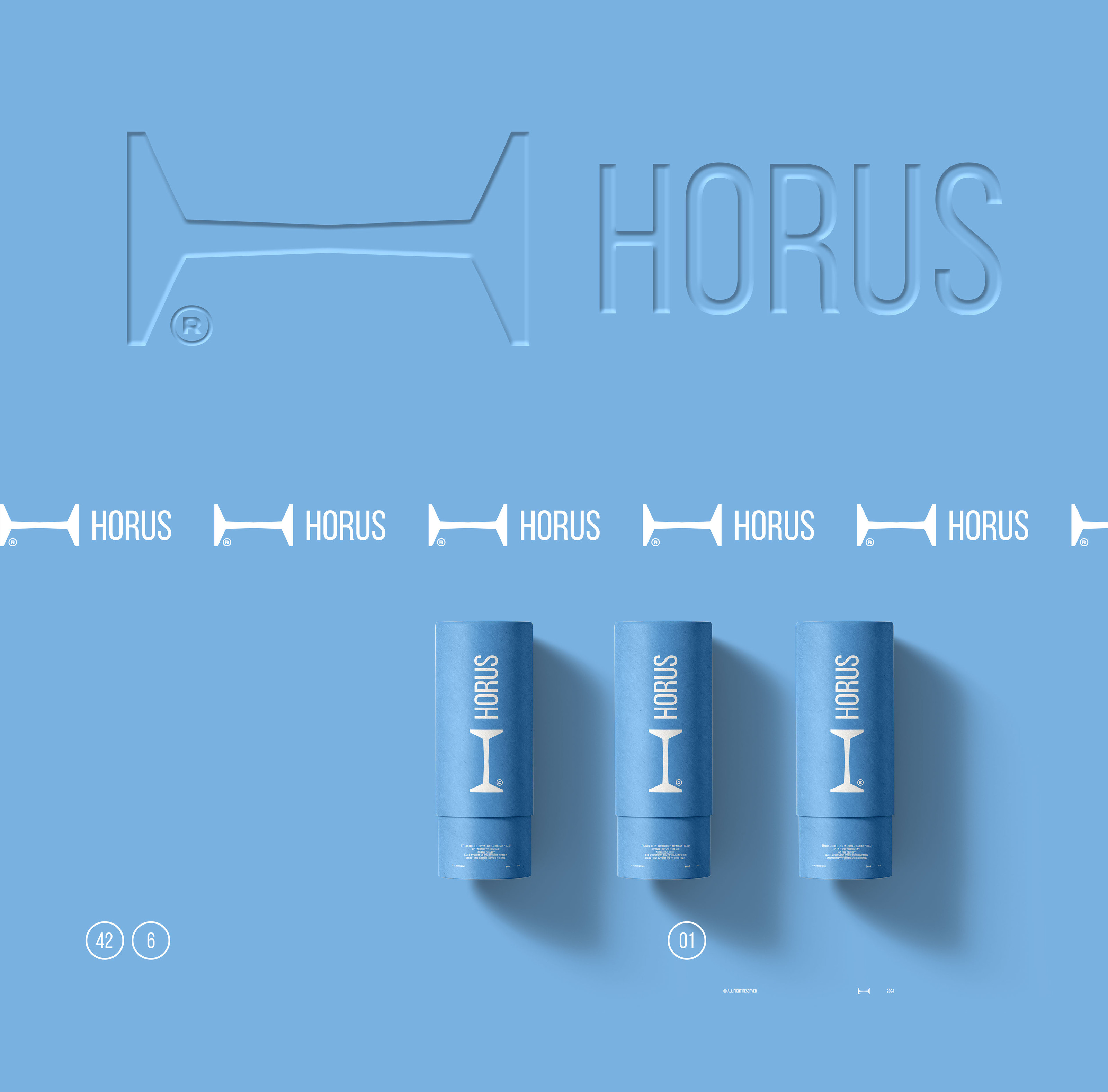 HORUS / логотип — Изображение №5 — Брендинг на Dprofile