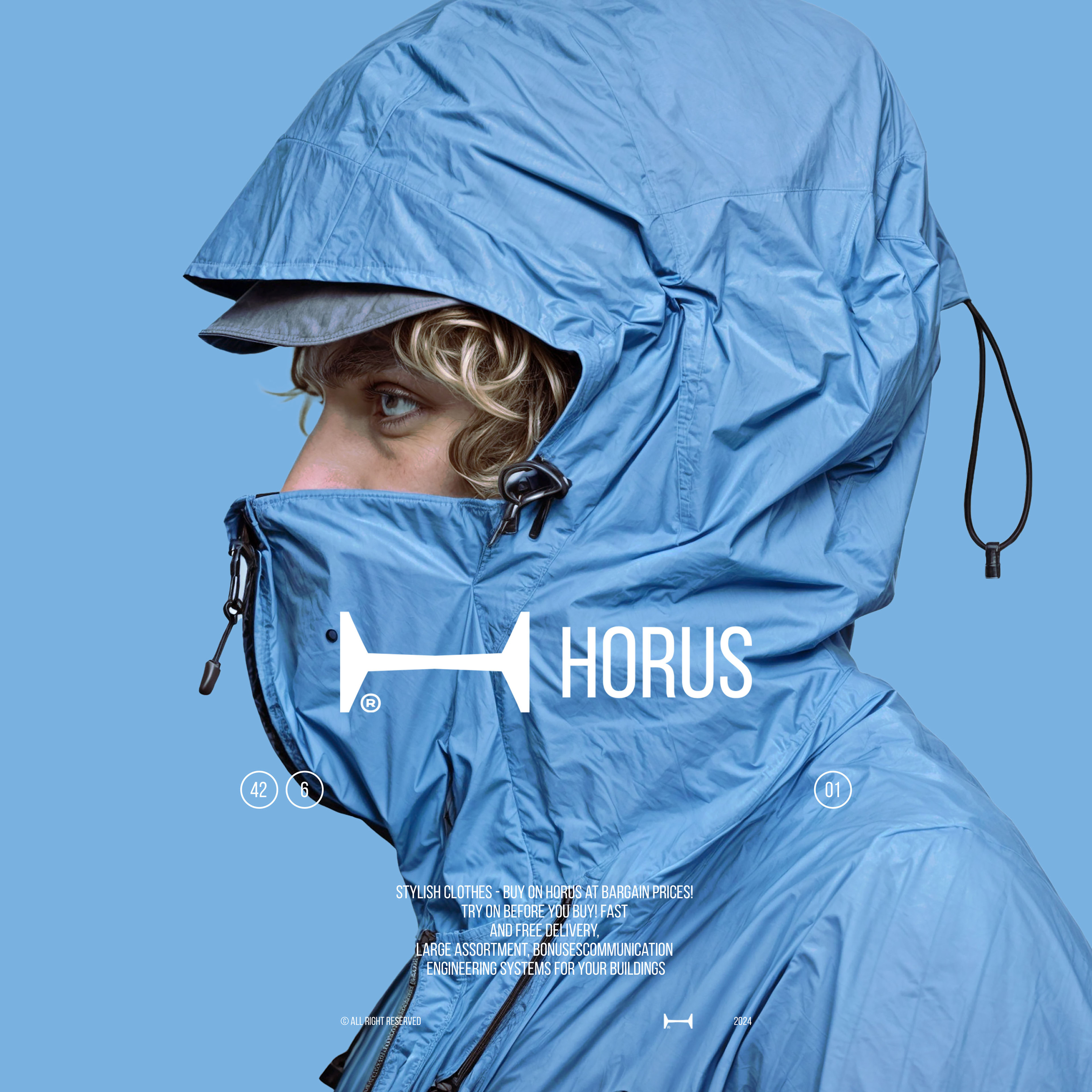 HORUS / логотип — Изображение №2 — Брендинг на Dprofile