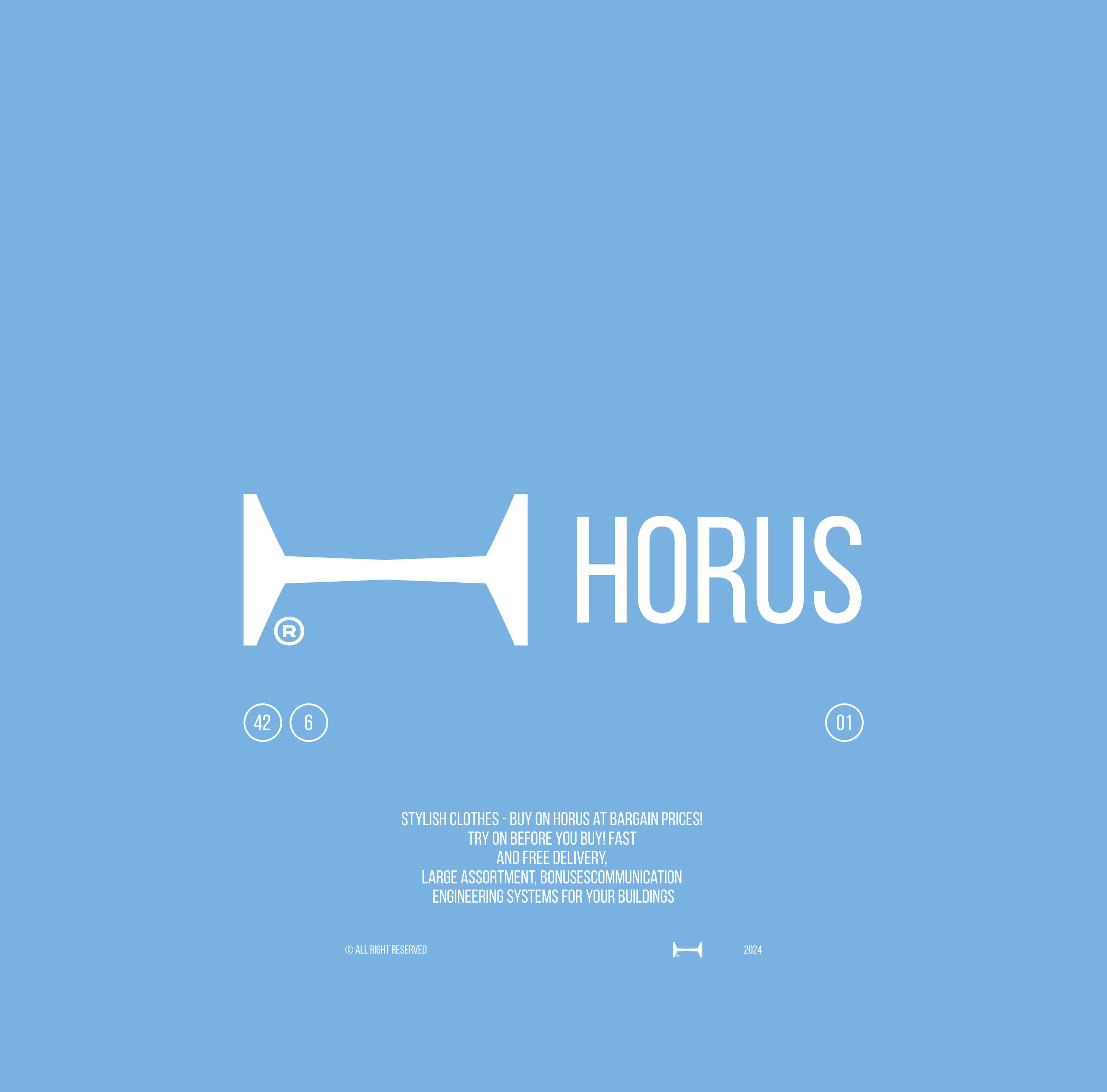 HORUS / логотип — Изображение №1 — Брендинг на Dprofile