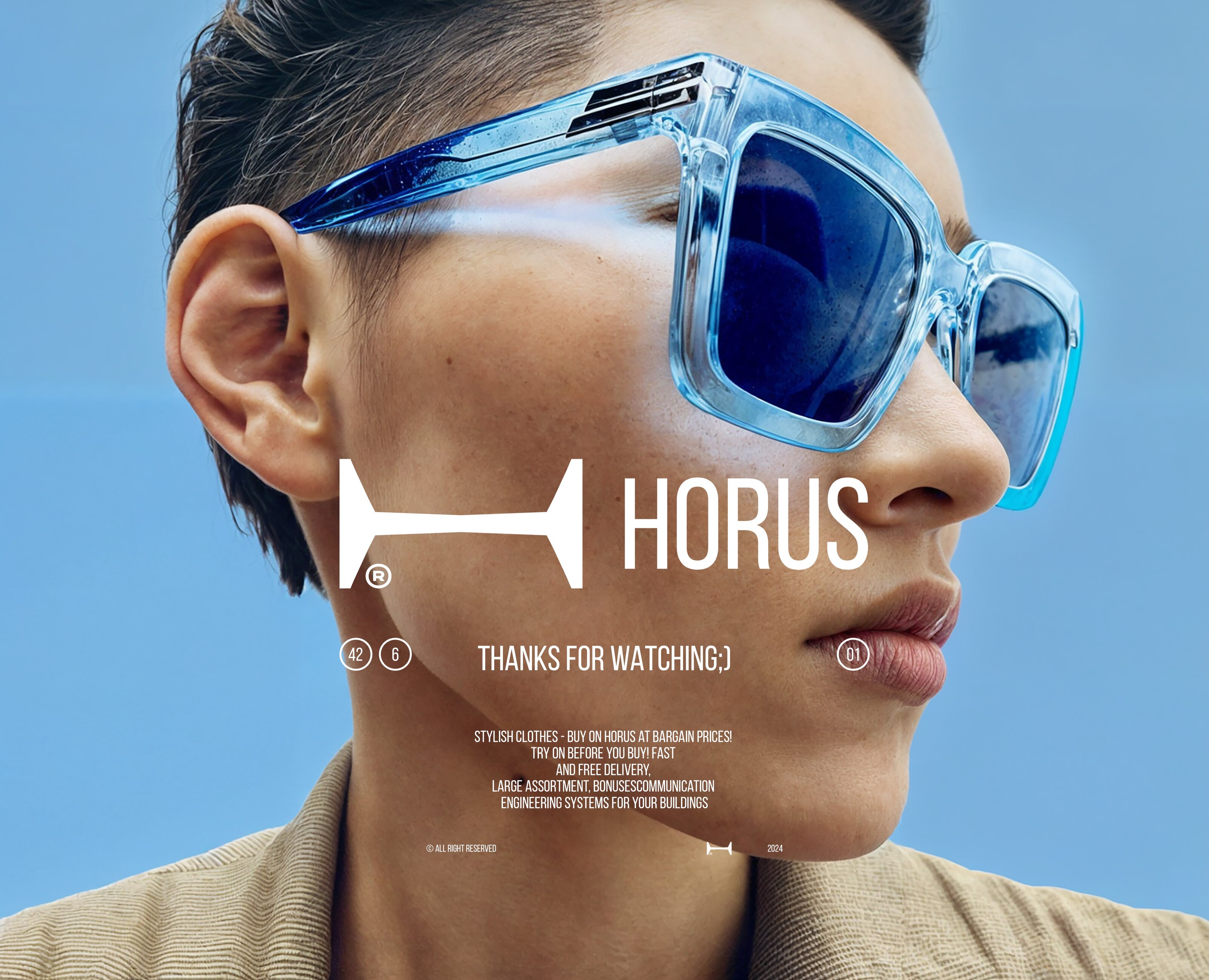 HORUS / логотип — Брендинг на Dprofile