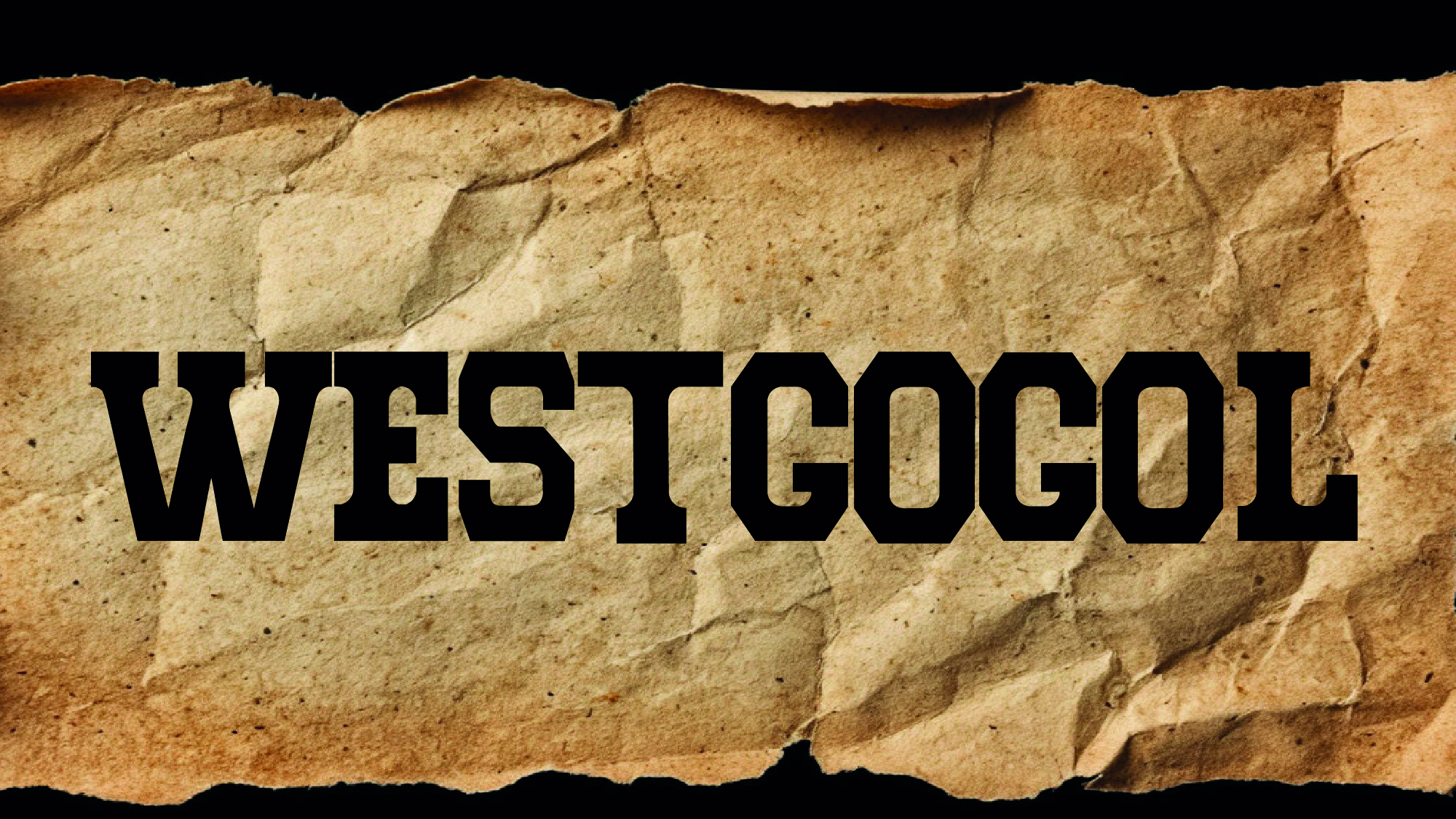 Шрифт WESTGOGOL — Изображение №1 — Графика на Dprofile