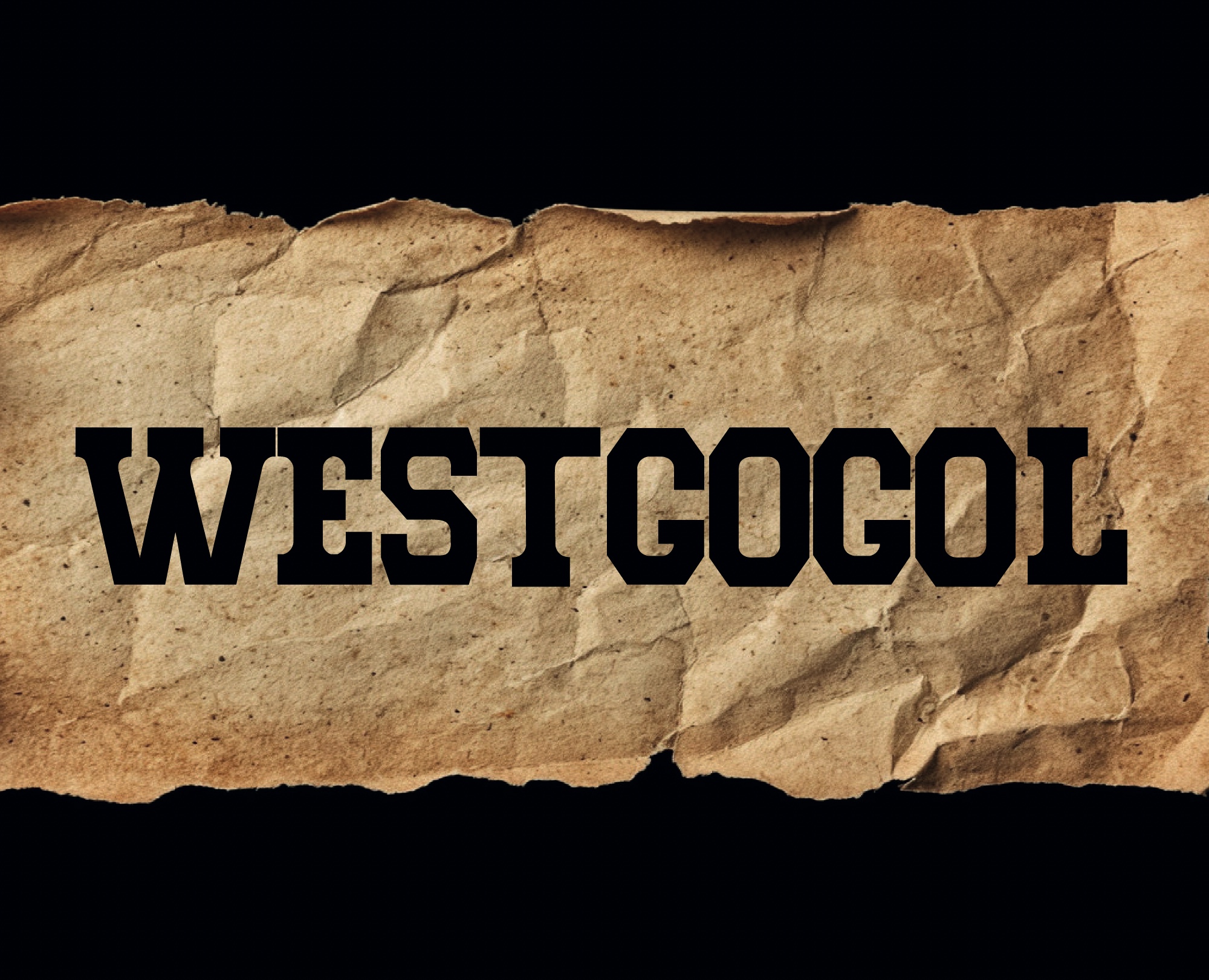 Шрифт WESTGOGOL — Графика на Dprofile