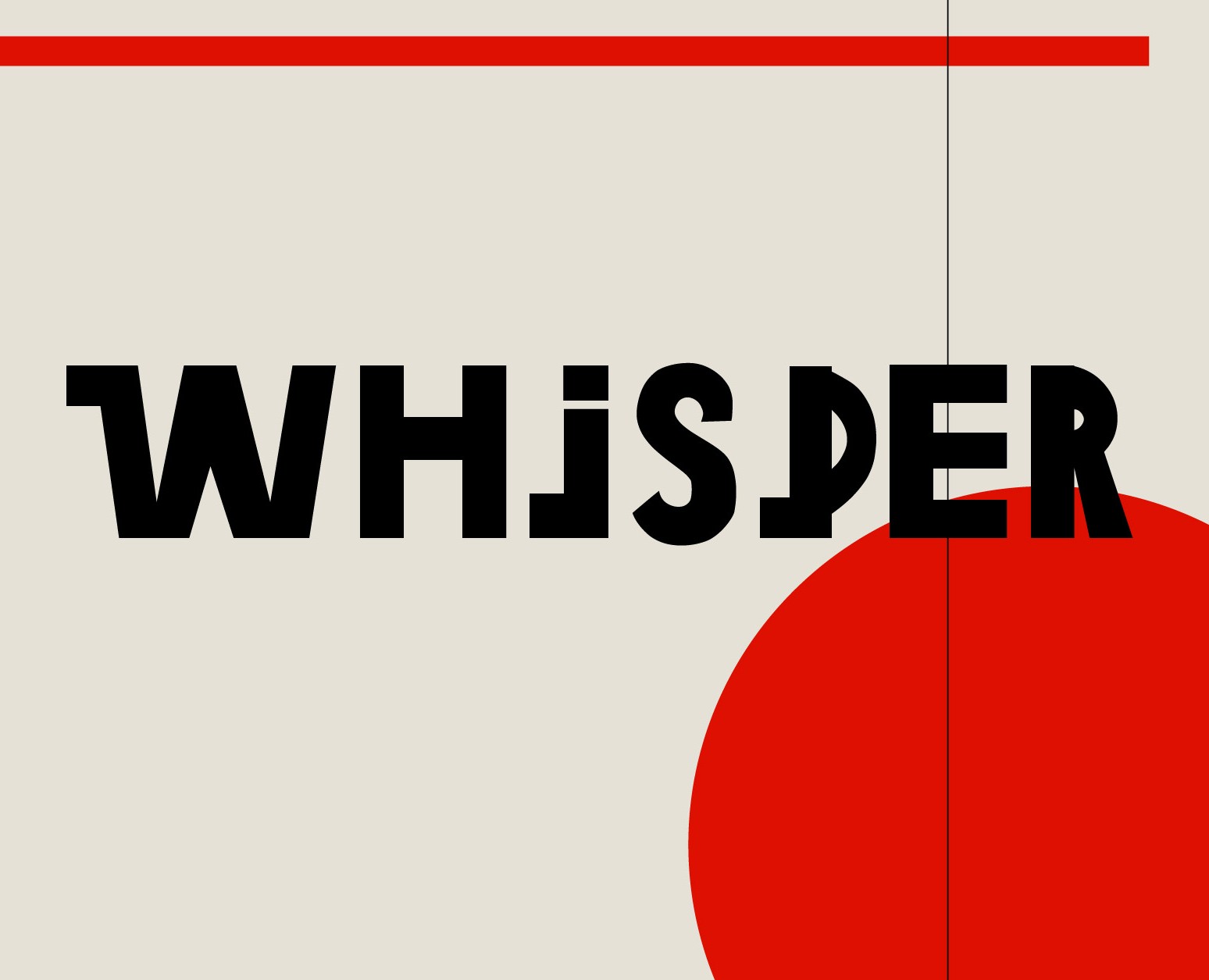 шрифт Whisper — Графика на Dprofile