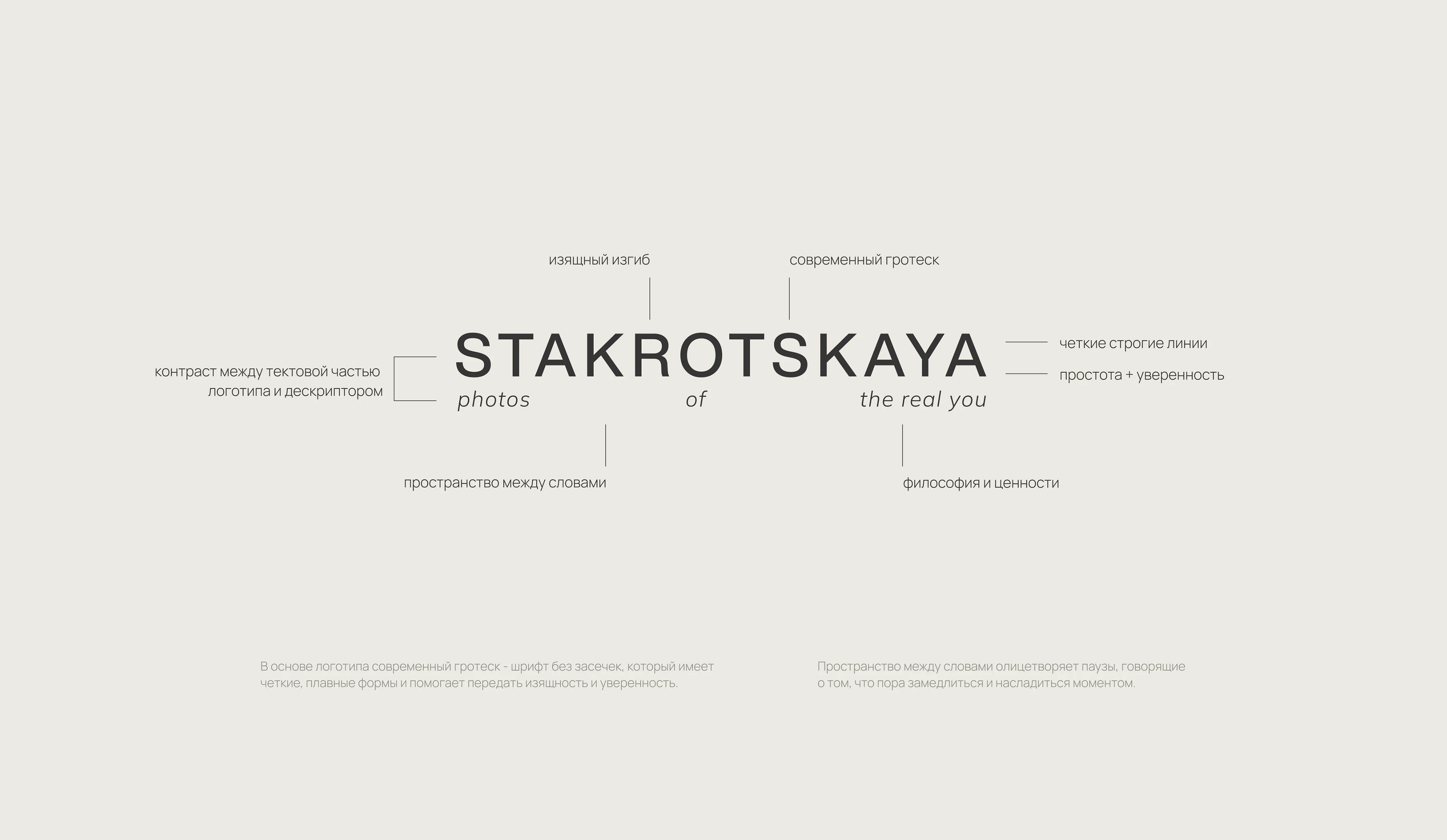 STAKROTSKAYA - Brand Identity — Изображение №4 — Брендинг, Графика на Dprofile