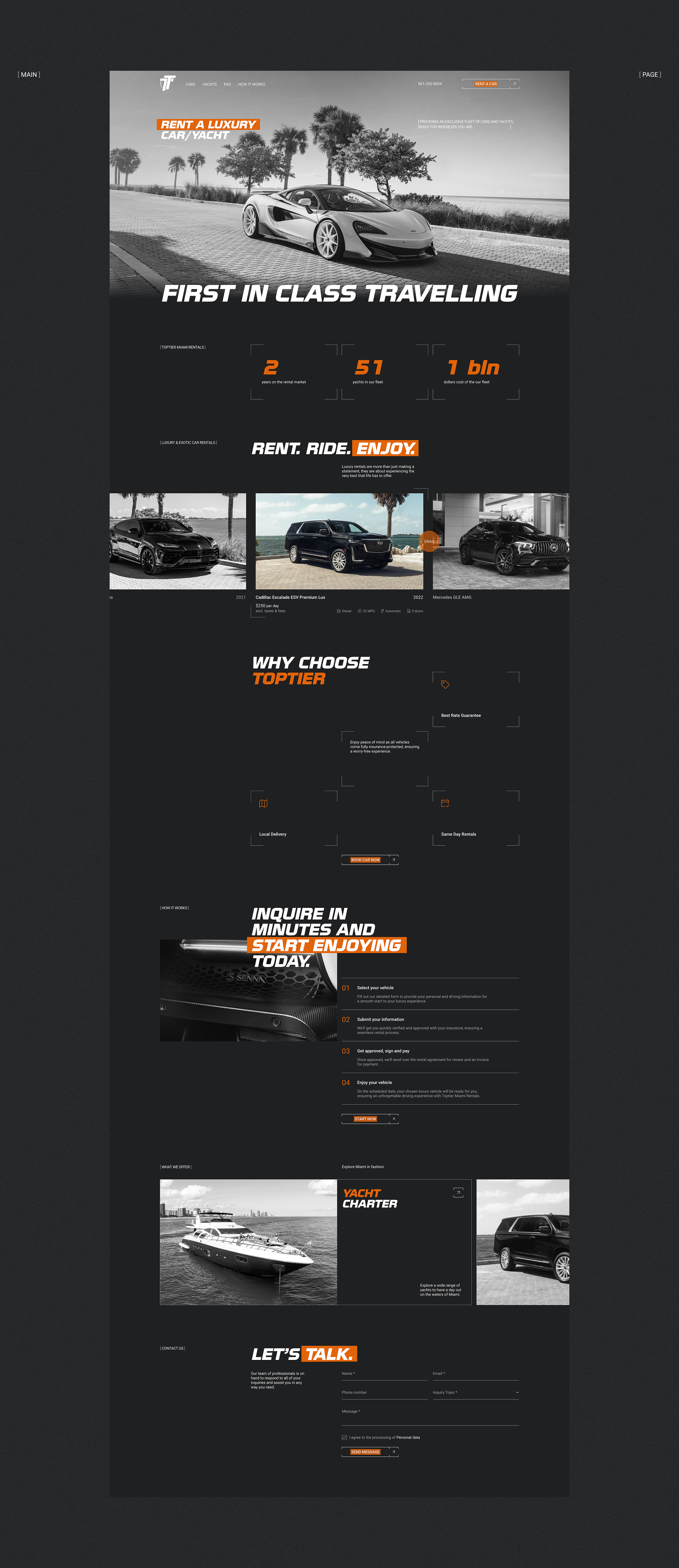 TOPTIER | Corporate Website Redesign — Изображение №2 — Интерфейсы на Dprofile