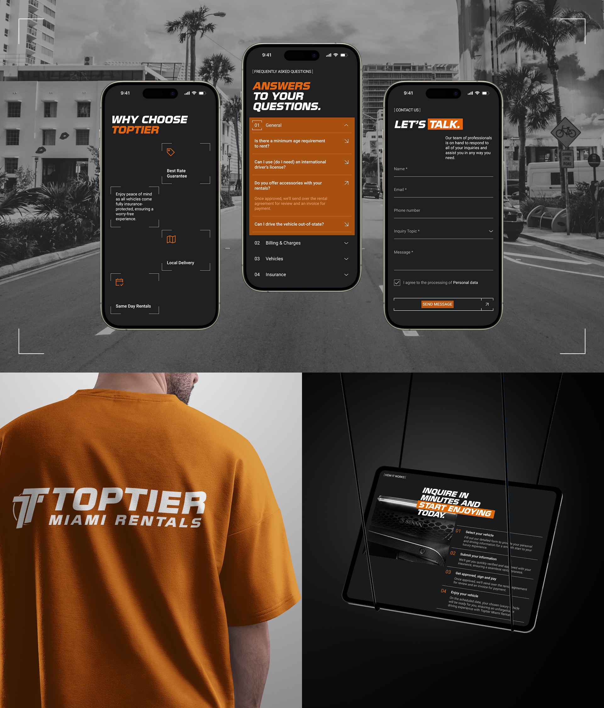 TOPTIER | Corporate Website Redesign — Изображение №3 — Интерфейсы на Dprofile