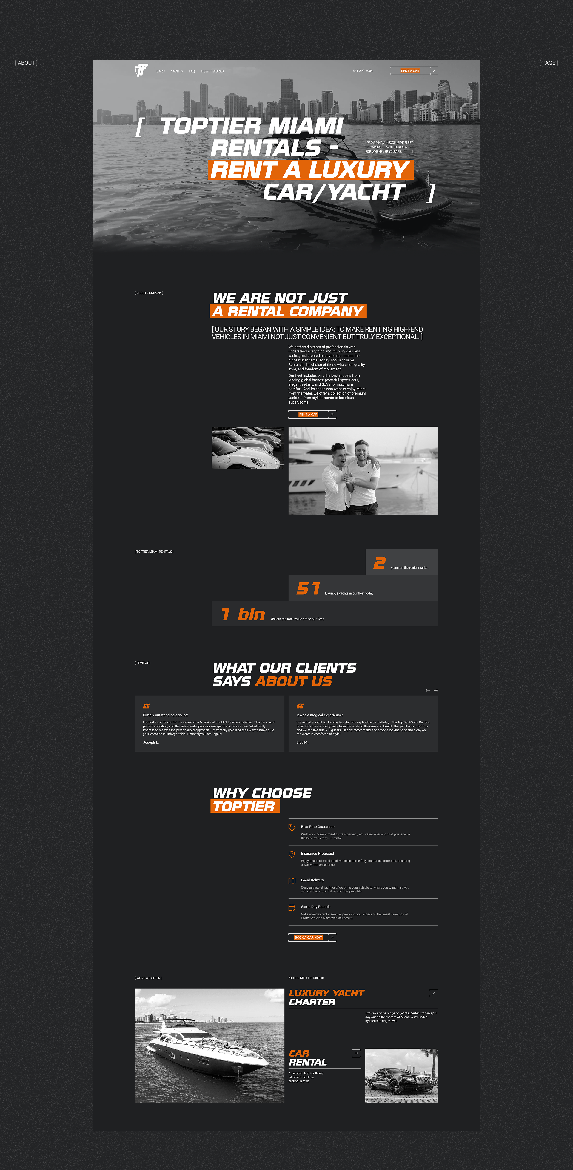 TOPTIER | Corporate Website Redesign — Изображение №7 — Интерфейсы на Dprofile