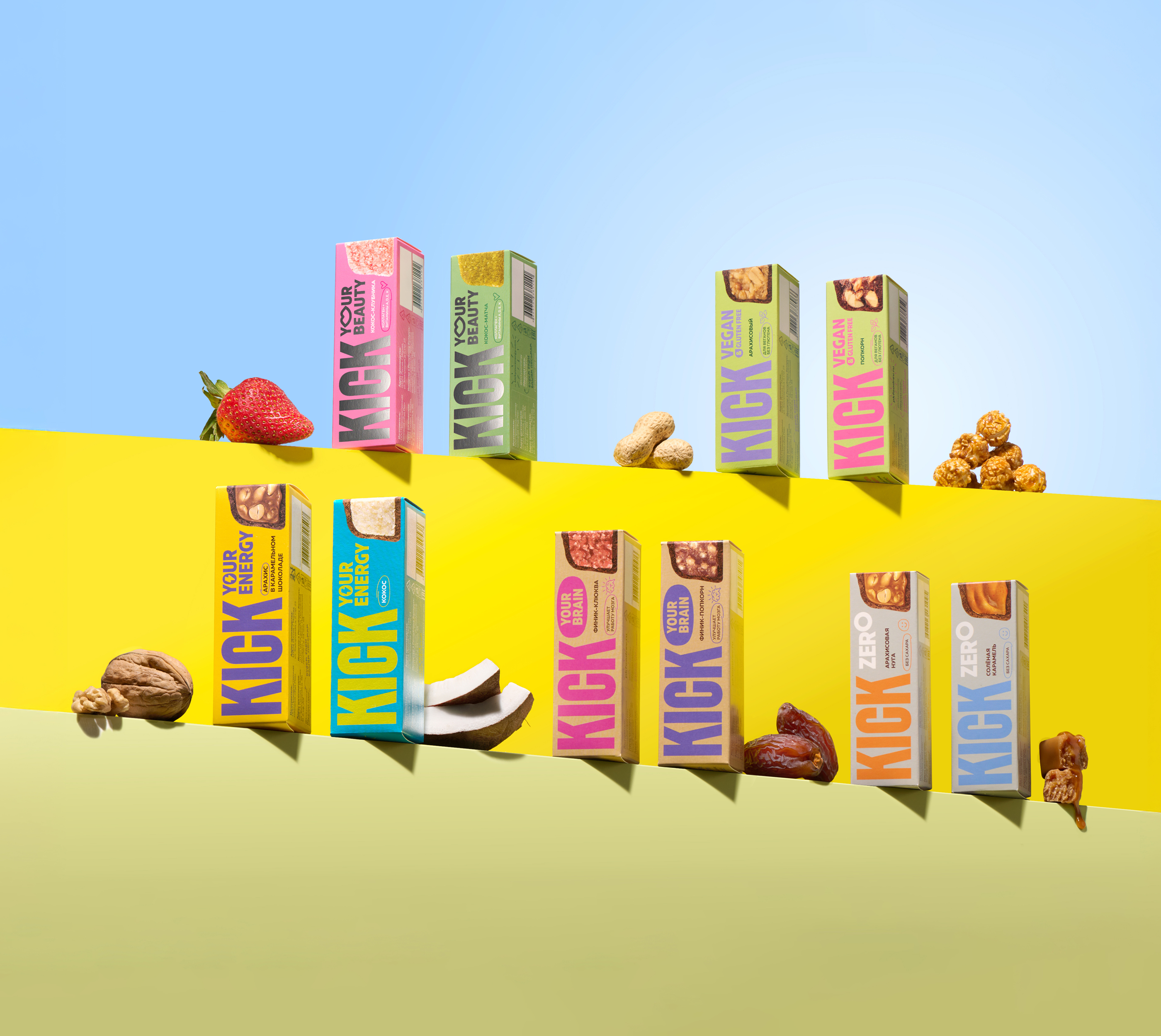 KICK — ребрендинг шоколадных батончиков — Изображение №1 — Брендинг на Dprofile