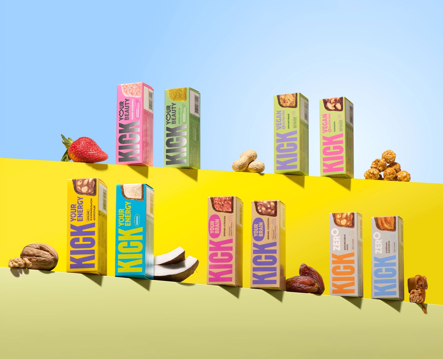 KICK — ребрендинг шоколадных батончиков — Брендинг на Dprofile