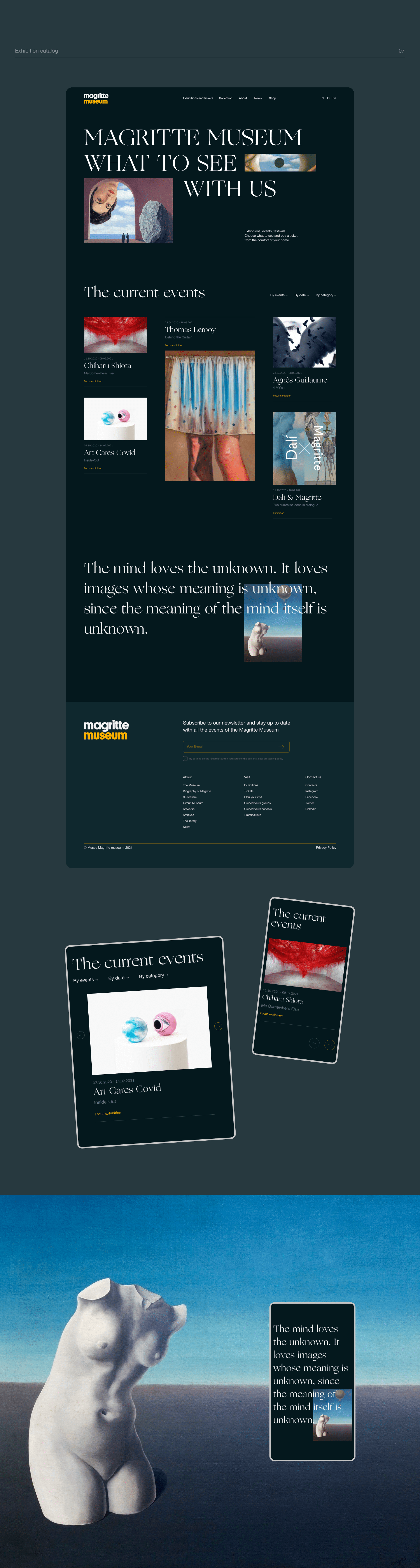 Magritte Museum — Изображение №8 — Интерфейсы, Графика на Dprofile