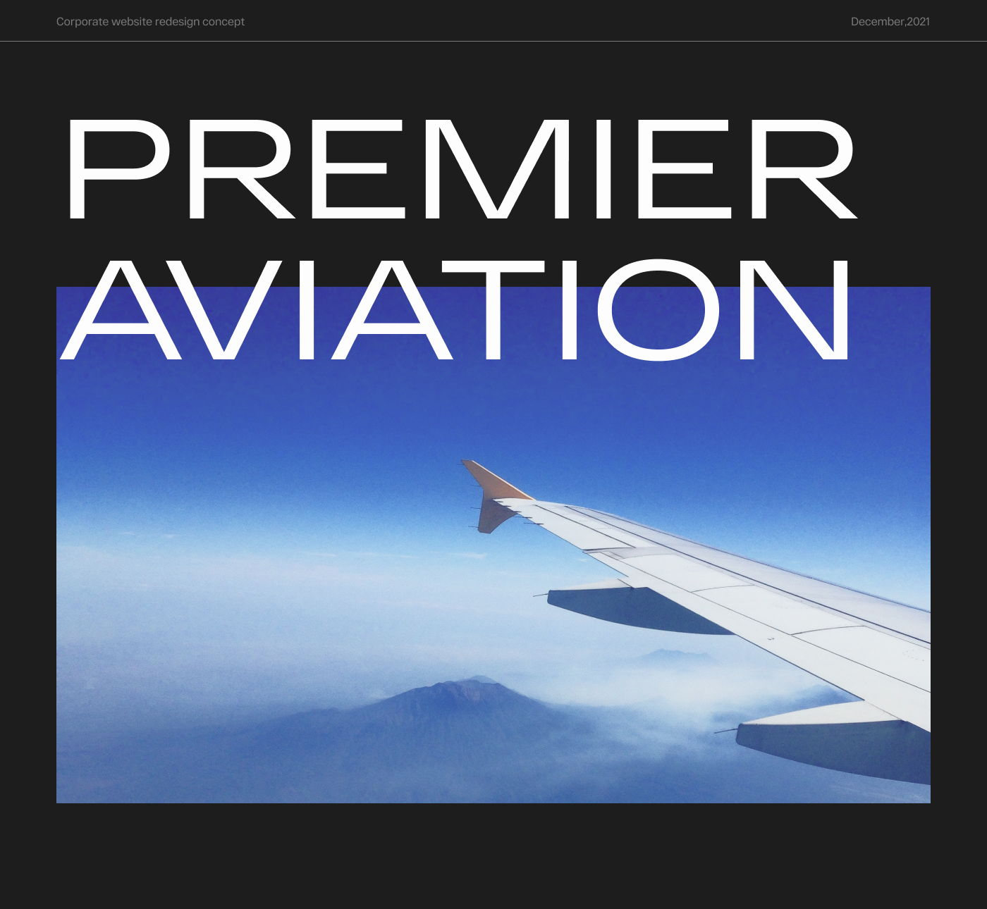 Premier Aviation — Изображение №1 — Интерфейсы на Dprofile