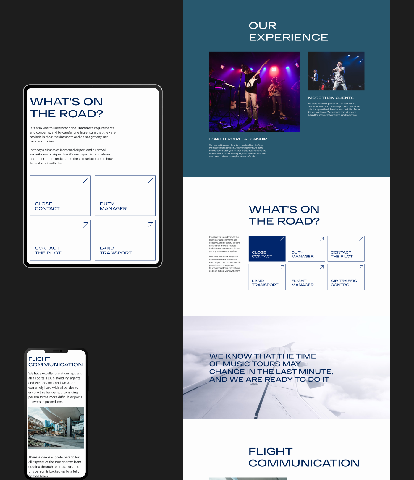 Premier Aviation — Изображение №12 — Интерфейсы на Dprofile