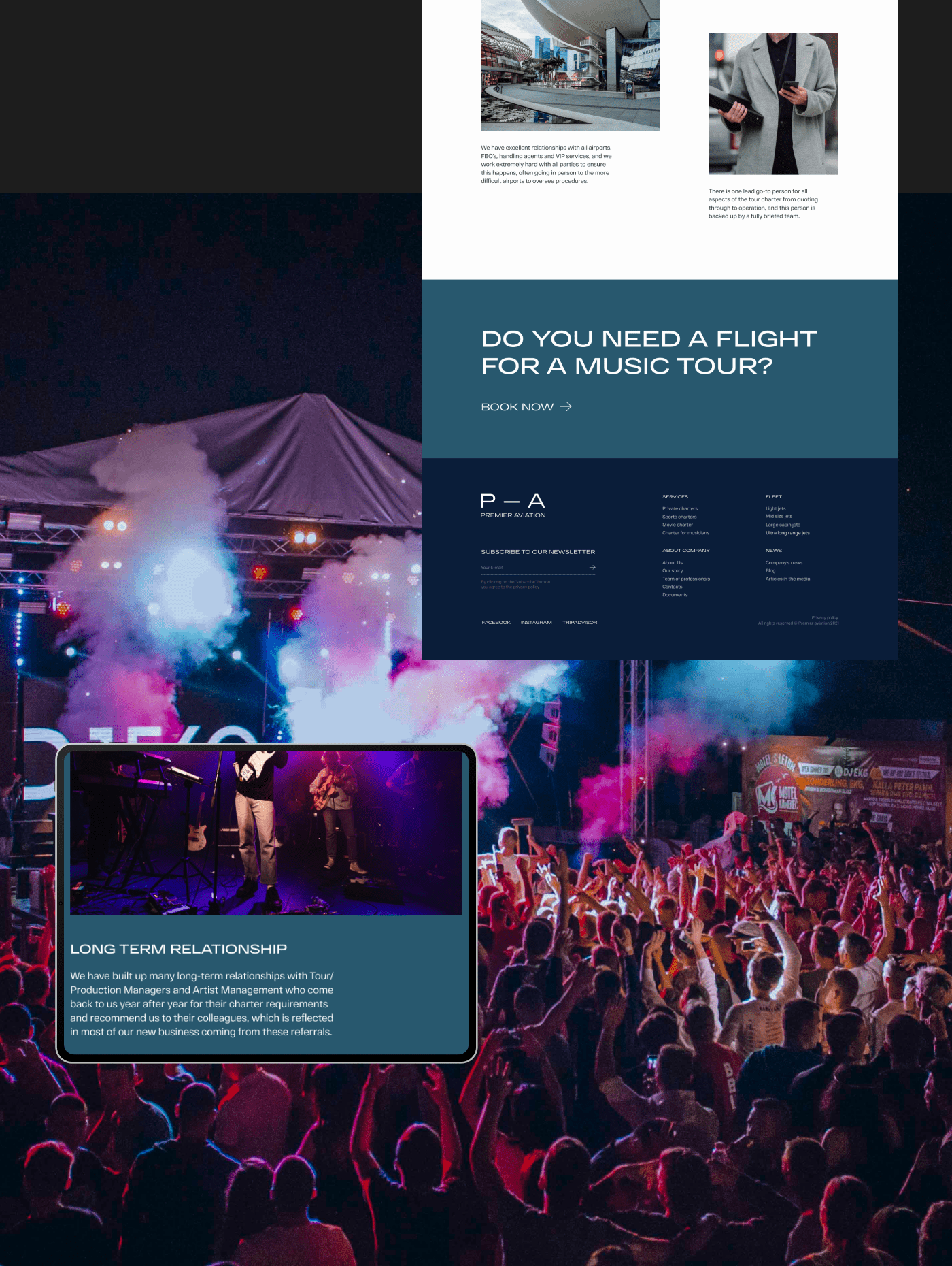 Premier Aviation — Изображение №13 — Интерфейсы на Dprofile