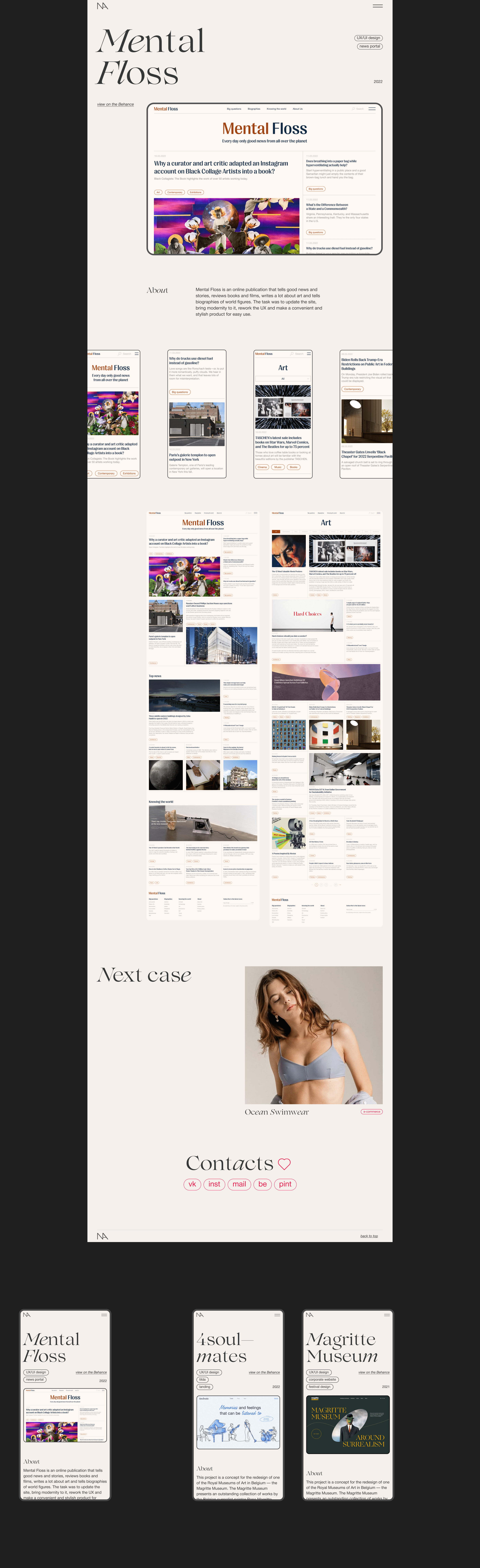 UX/UI portfolio — Изображение №7 — Интерфейсы на Dprofile