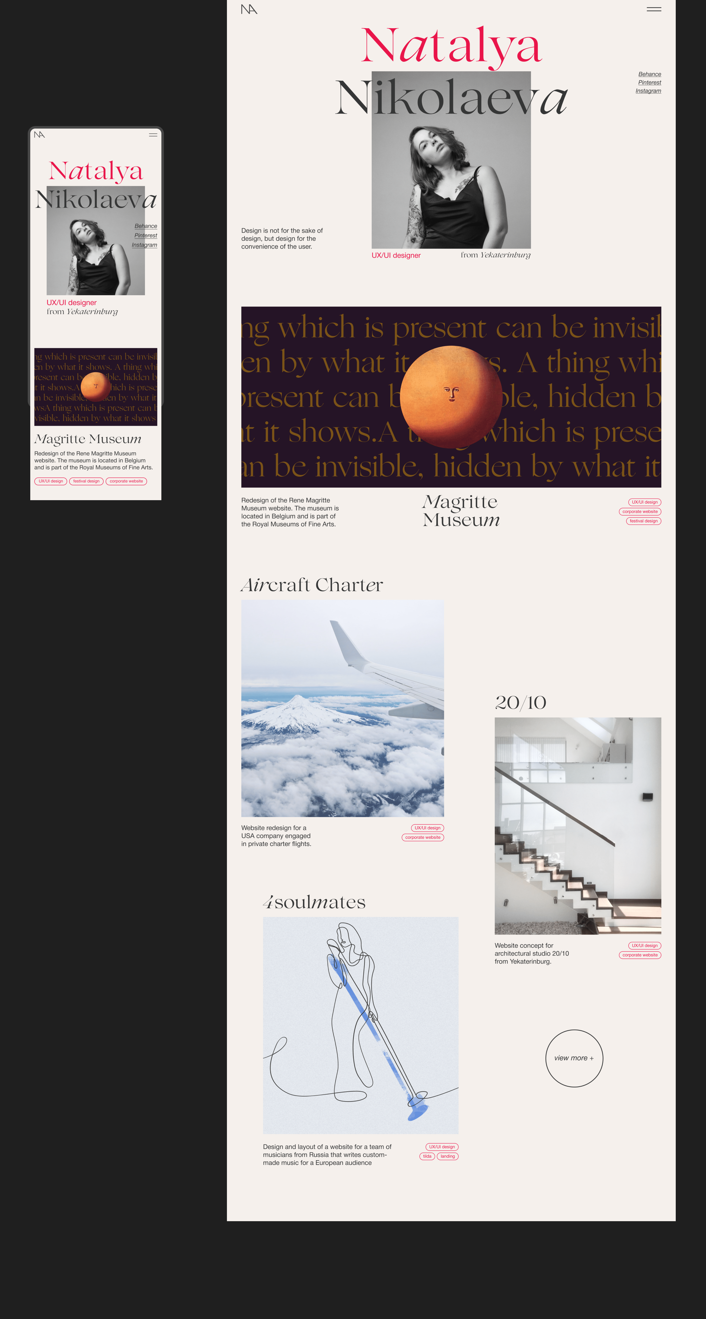 UX/UI portfolio — Изображение №2 — Интерфейсы на Dprofile