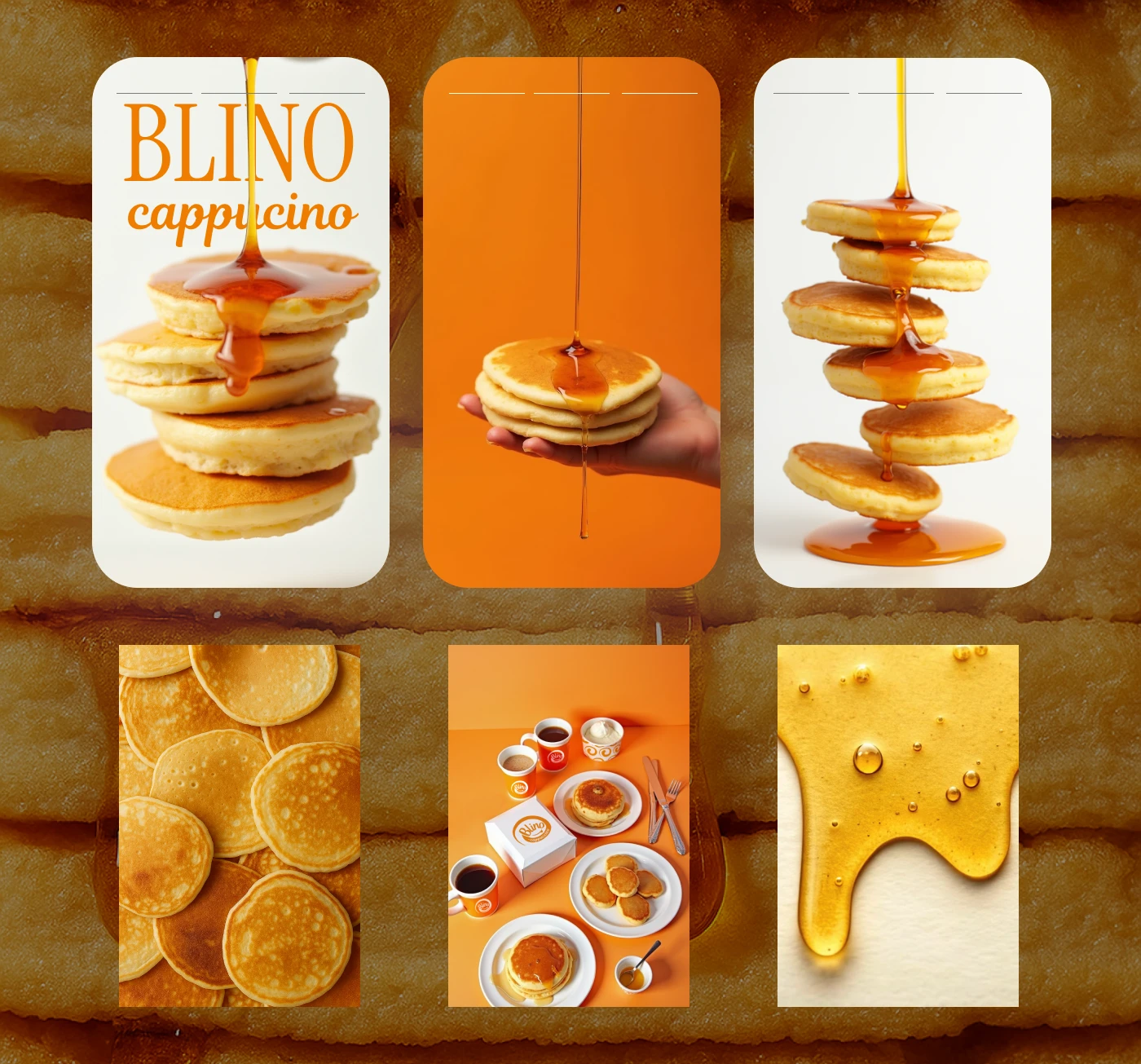 Айдентика семейной блинной «Blino Cappuccino» — Изображение №10 — Брендинг на Dprofile