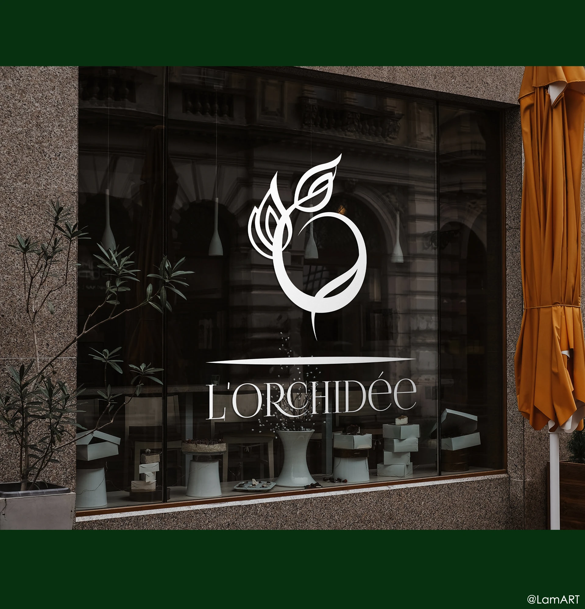 Разработка логобука для ресторана «L'Orchidee» — Изображение №5 — Брендинг на Dprofile