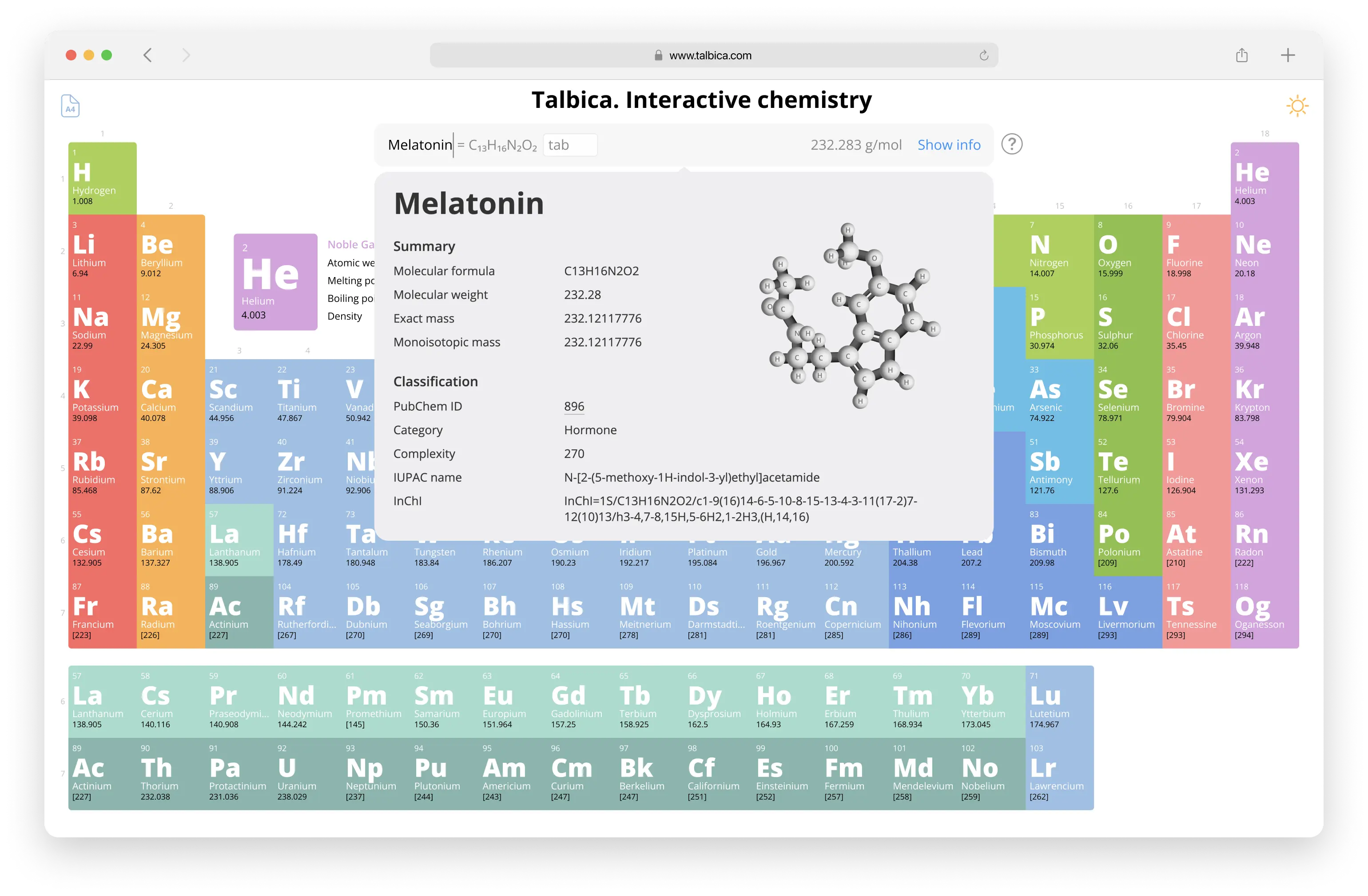 Talbica. Интерактивная химия — Изображение №10 — Интерфейсы на Dprofile