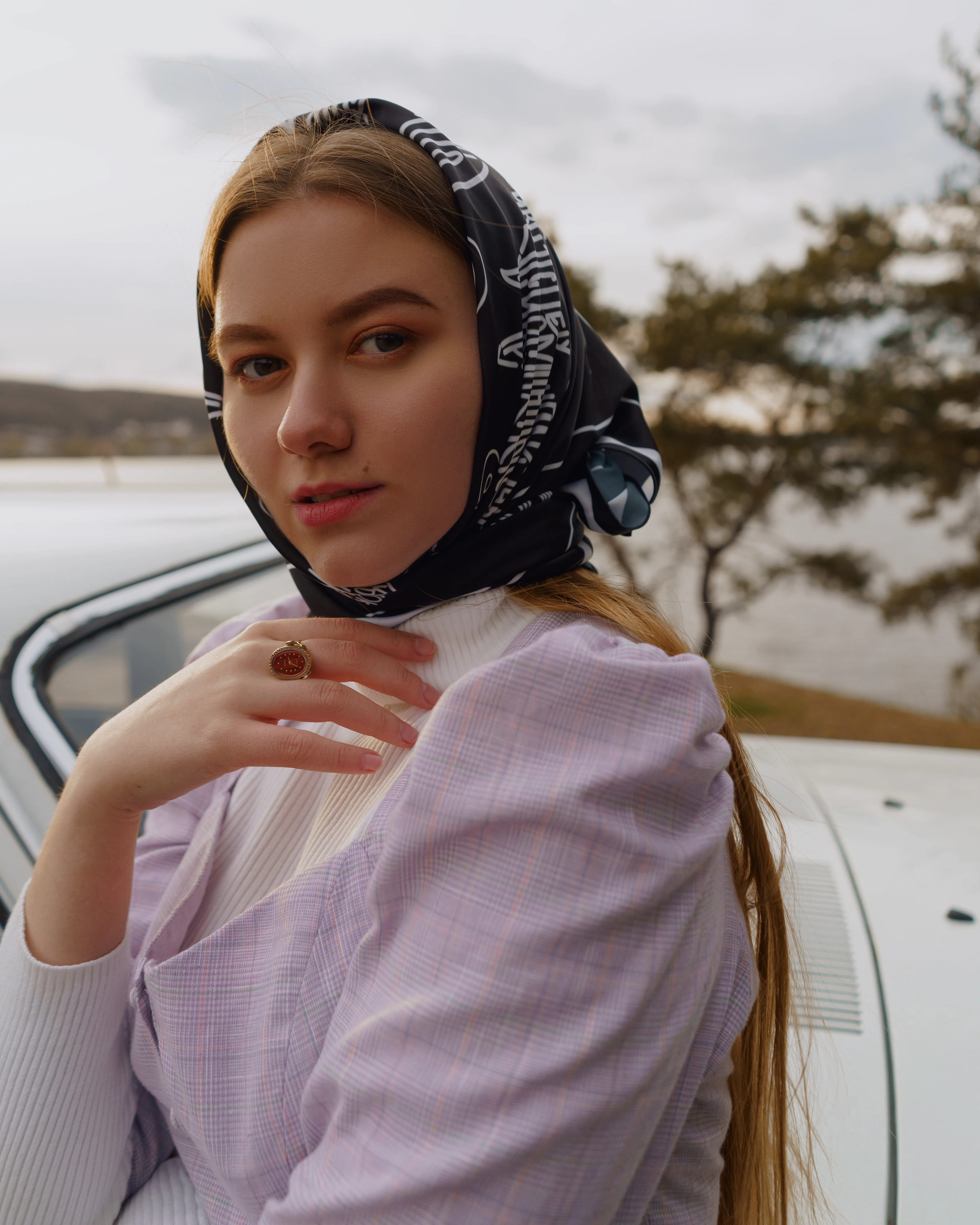 Silk scarf by Wolf — Изображение №2 — Брендинг на Dprofile