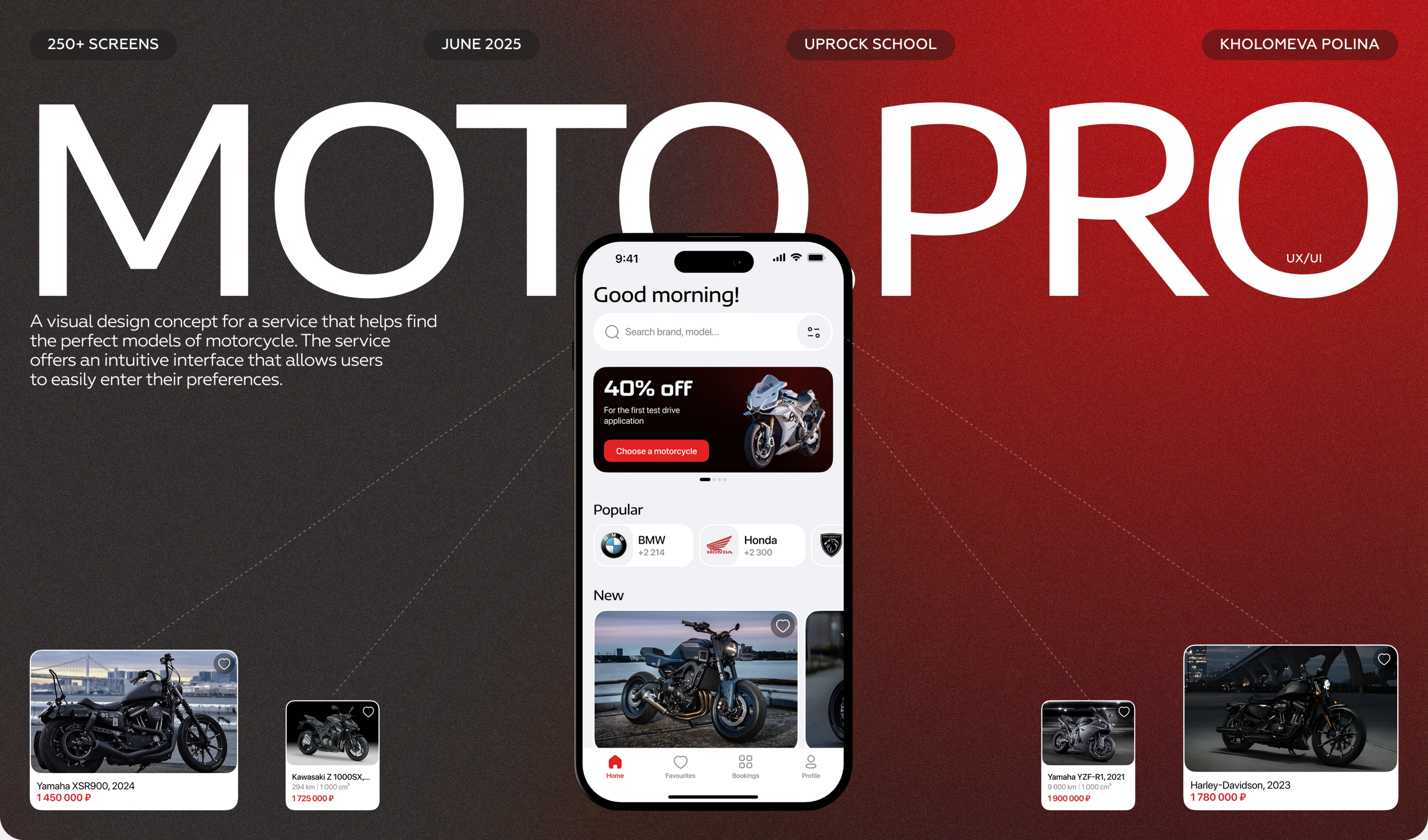 MOTO.PRO | Mobile App UI UX — Изображение №1 — Интерфейсы на Dprofile