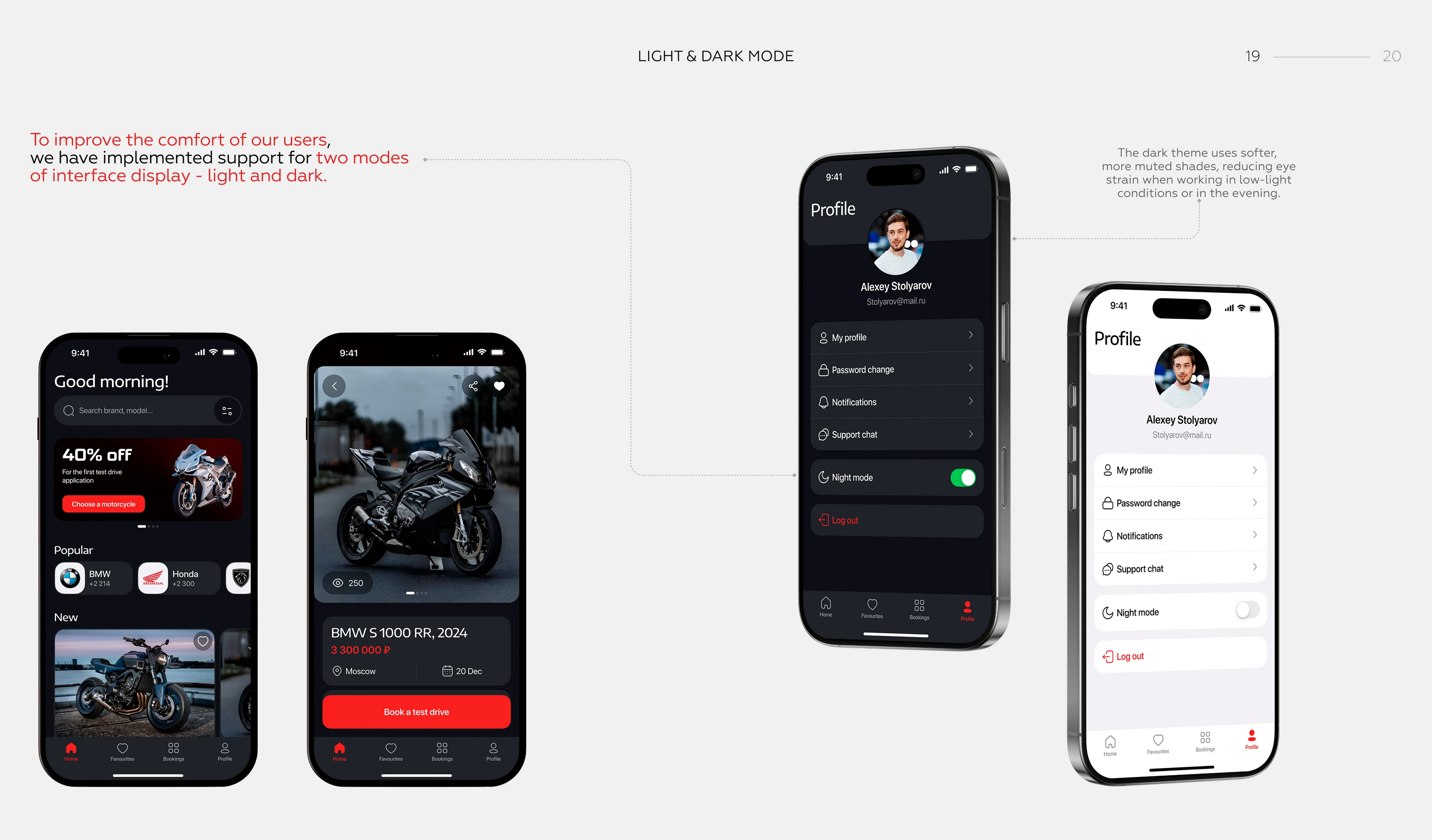 MOTO.PRO | Mobile App UI UX — Изображение №24 — Интерфейсы на Dprofile