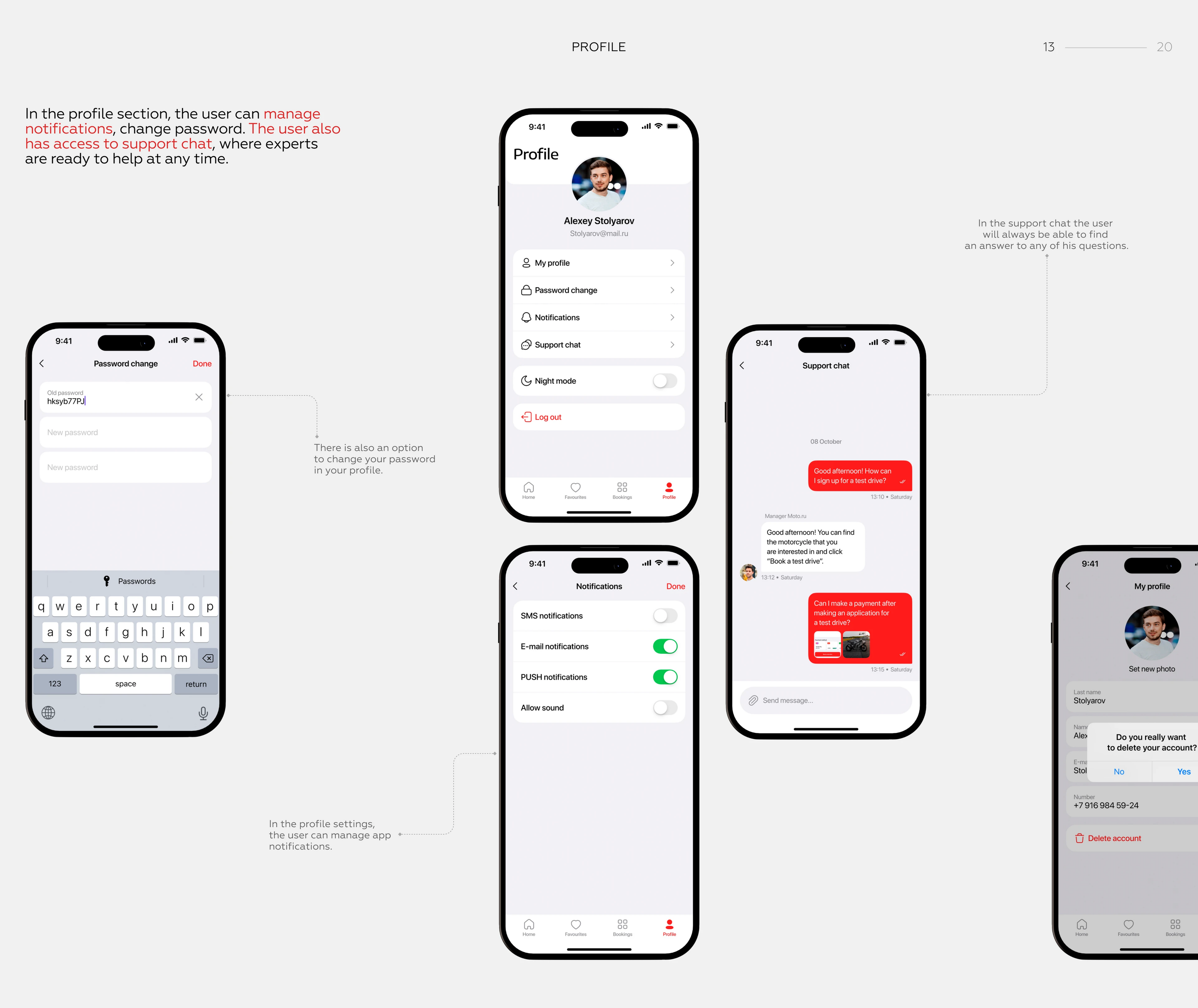 MOTO.PRO | Mobile App UI UX — Изображение №16 — Интерфейсы на Dprofile