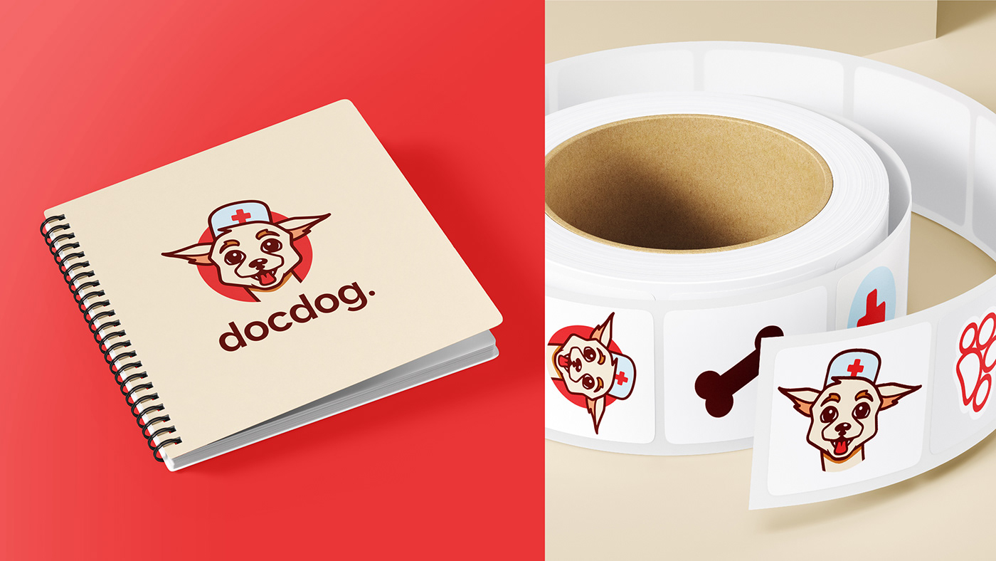 Логотип ветеринарной клиники docdog. — Изображение №9 — Брендинг, Графика на Dprofile