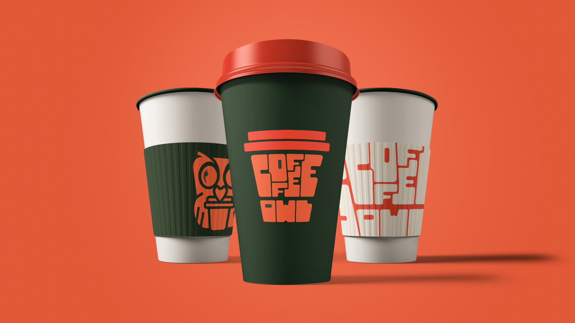 Логотип и фирменный стиль Coffee owl — Изображение №6 — Брендинг, Графика на Dprofile