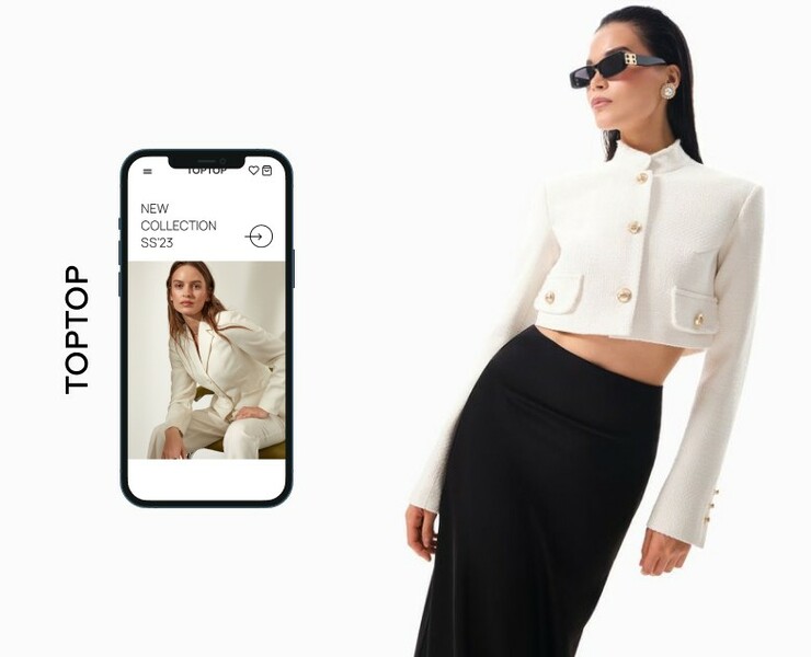 TOPTOP E-Commerce redesign — Интерфейсы на Dprofile