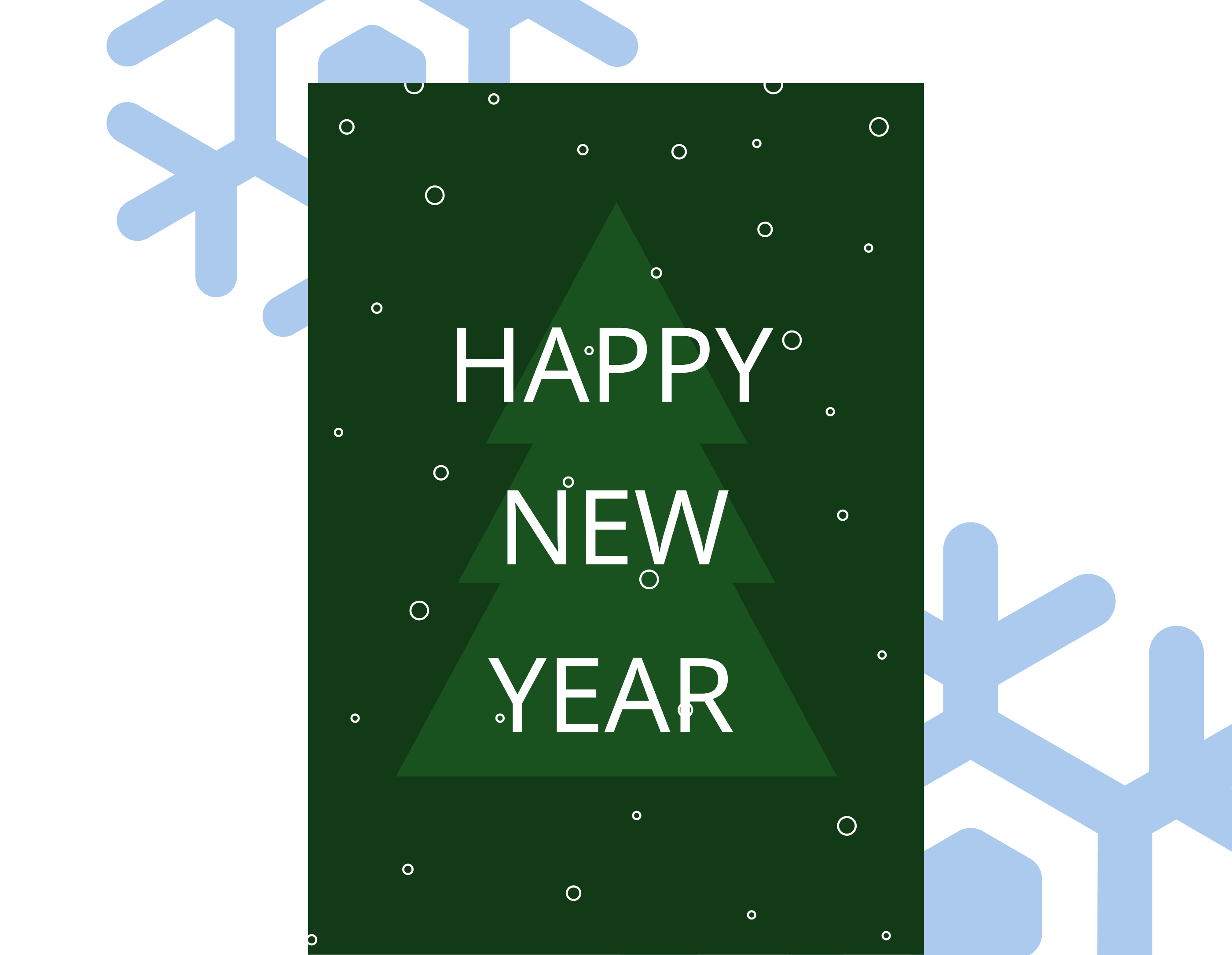 New Year 2023 Poster &  Card — Изображение №6 — Графика на Dprofile