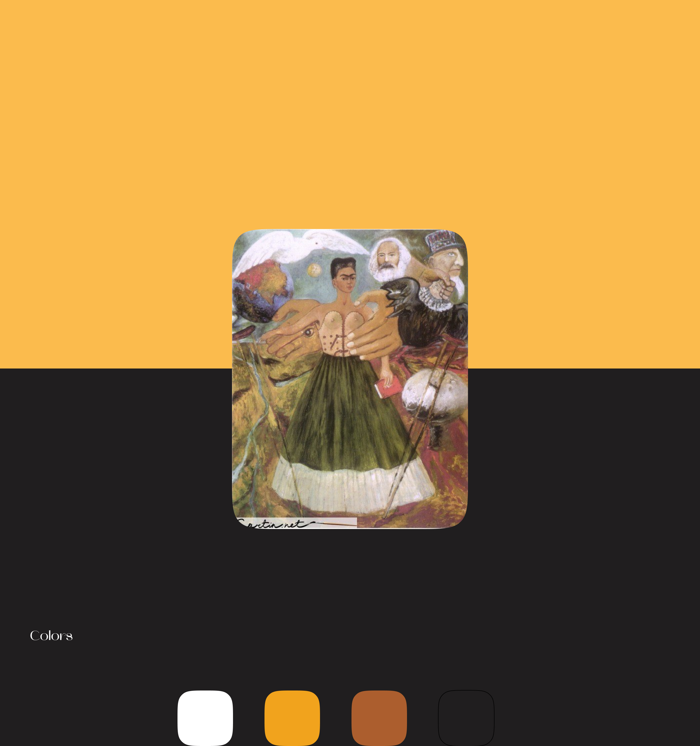 Landing page Frida Kahlo exhibition — Изображение №14 — Интерфейсы на Dprofile