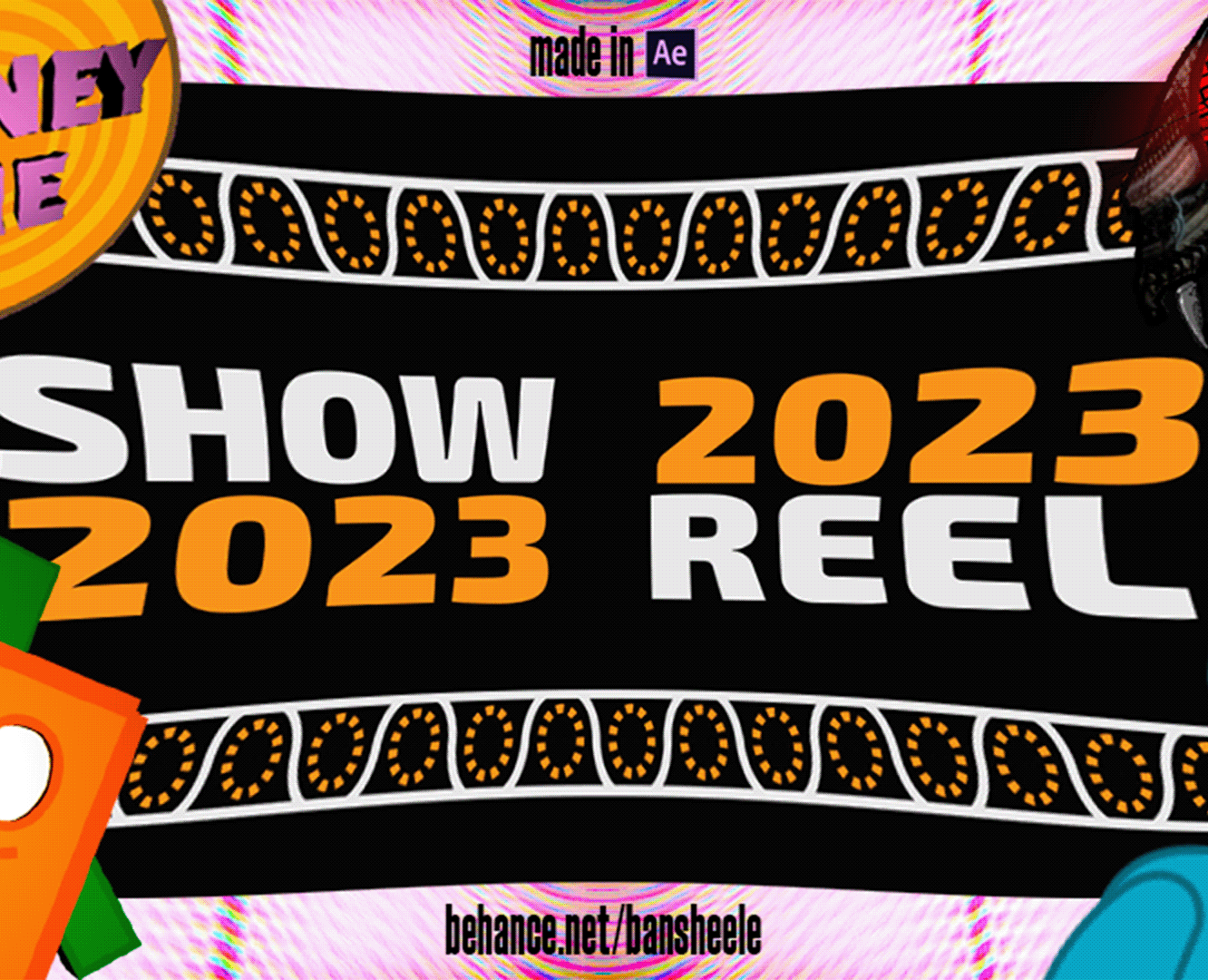 Шоурил 2023 (2D анимация, моушн-дизайн) — Анимация на Dprofile