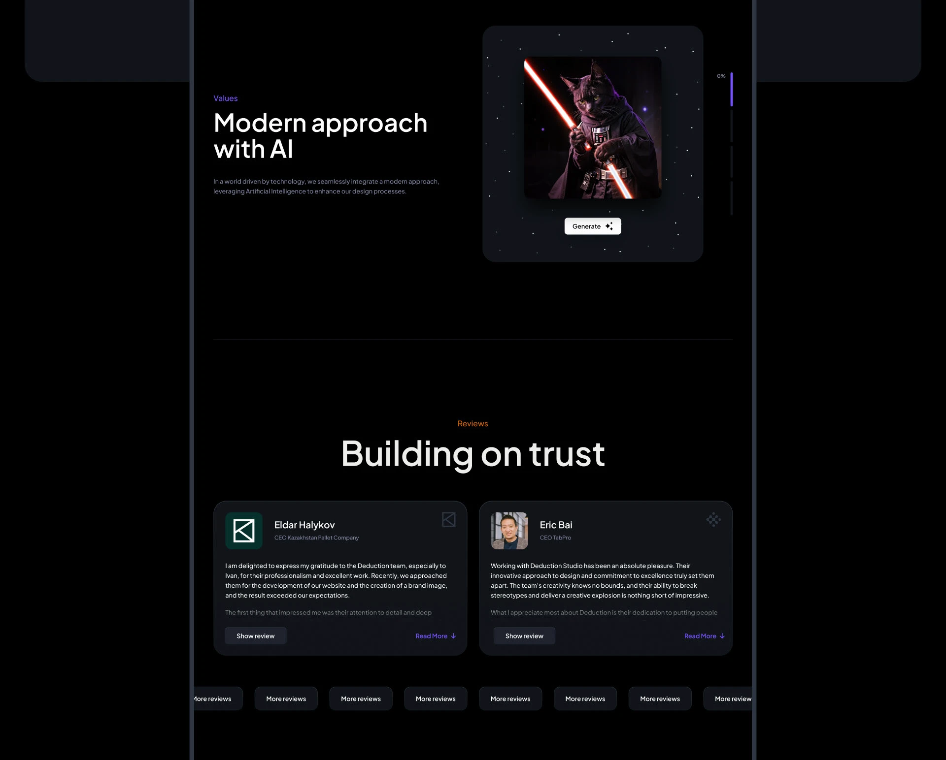 Deduction | Web Design & Identity for Digital agency — Изображение №8 — Интерфейсы, Брендинг на Dprofile