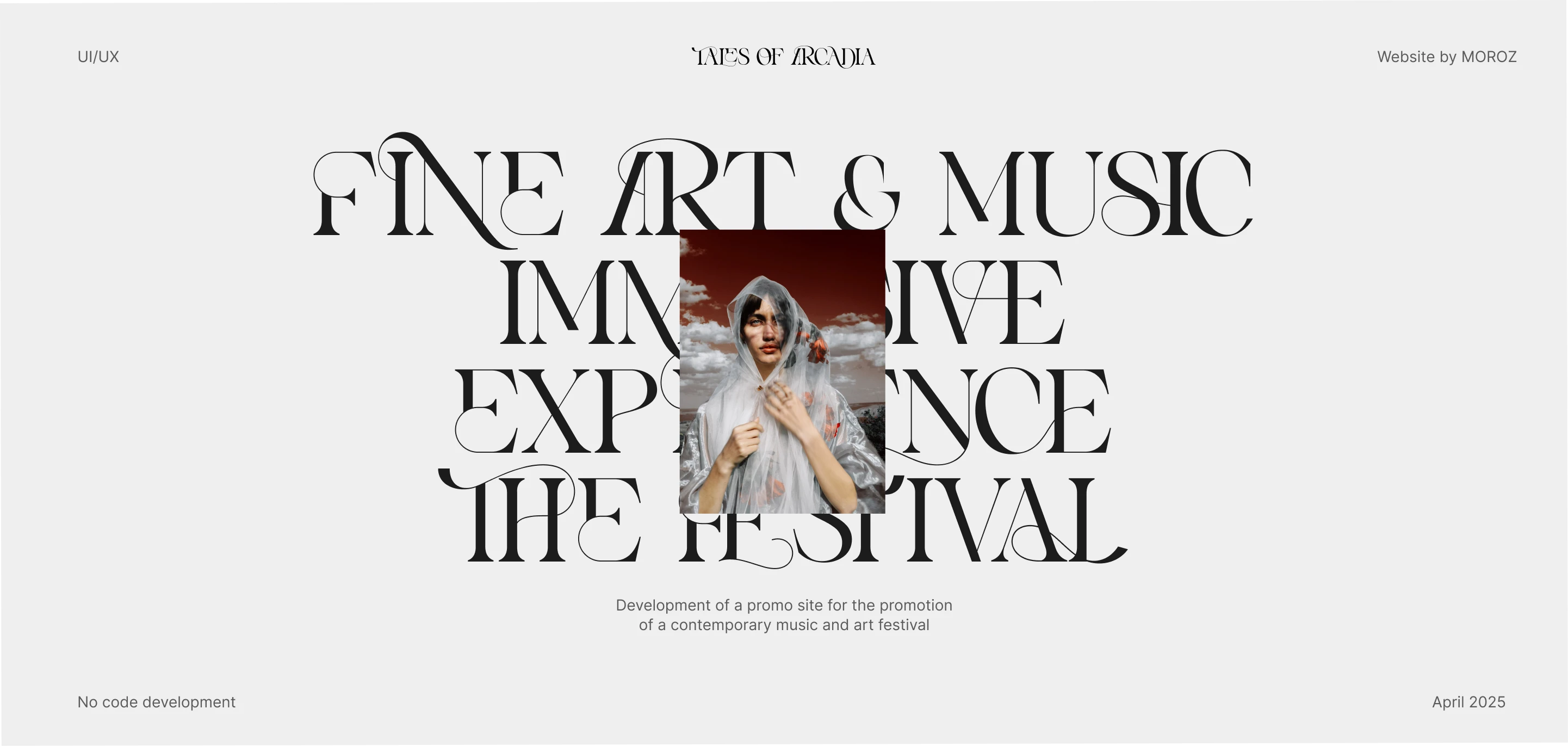 Tales of Arcadia | Web | Art & music Festival — Изображение №1 — Интерфейсы, Графика на Dprofile