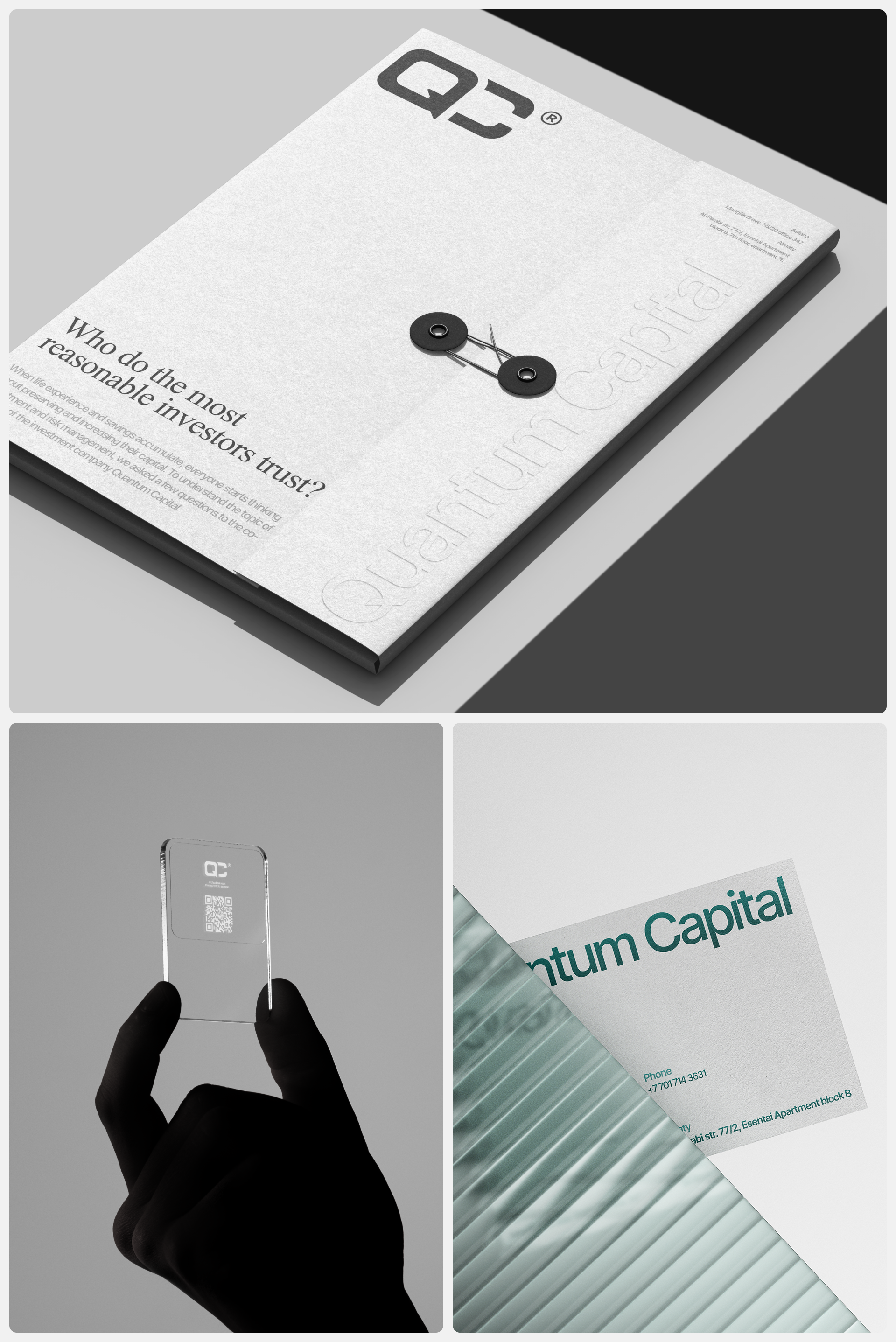 Quantum Capital | UI/UX — Изображение №3 — Интерфейсы, Брендинг на Dprofile