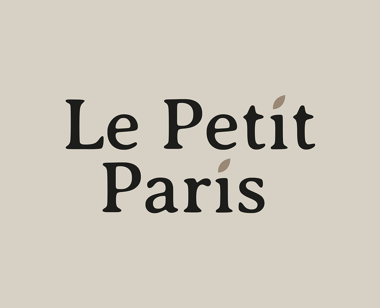 Le Petit Paris — Интерфейсы, Брендинг на Dprofile