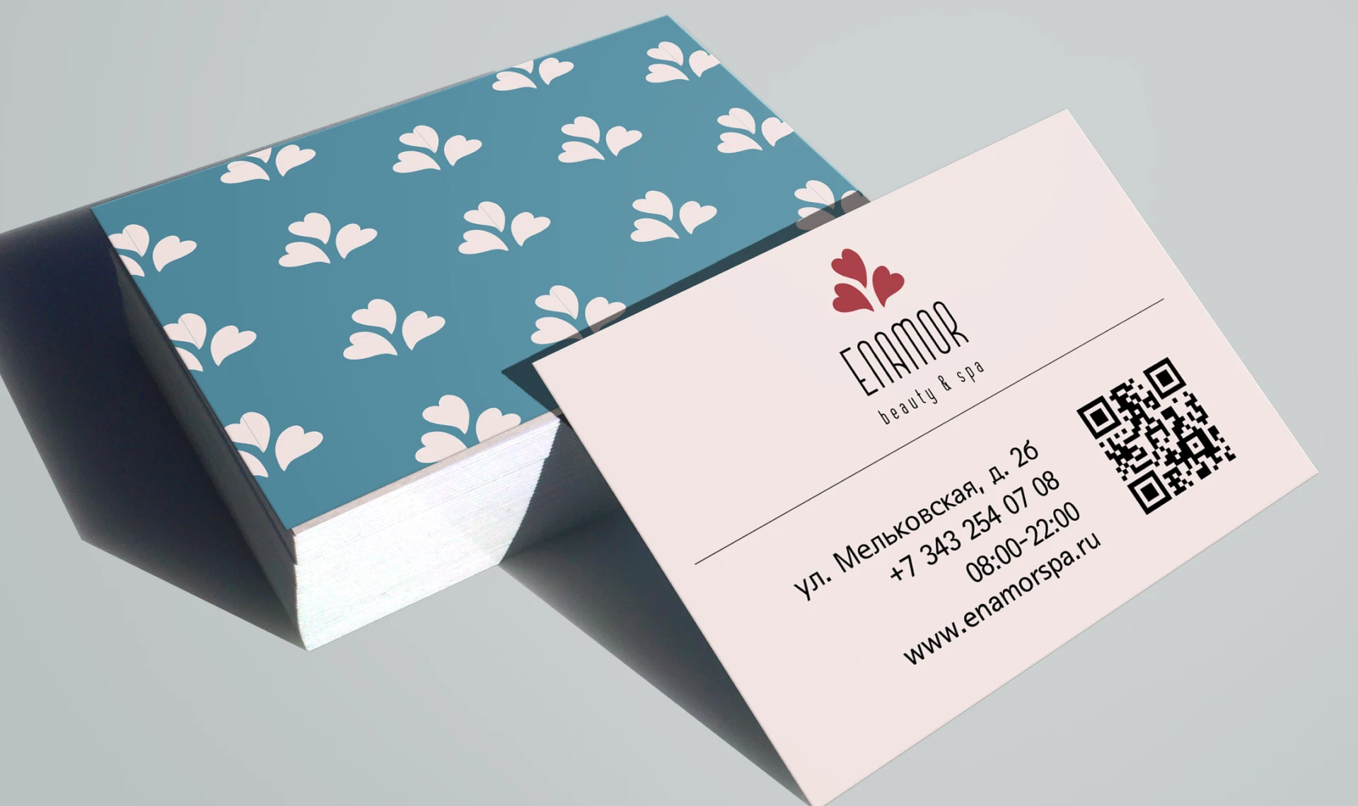 ENAMOR (логотип и фирменный стиль для спа-салона) — Изображение №5 — Брендинг на Dprofile