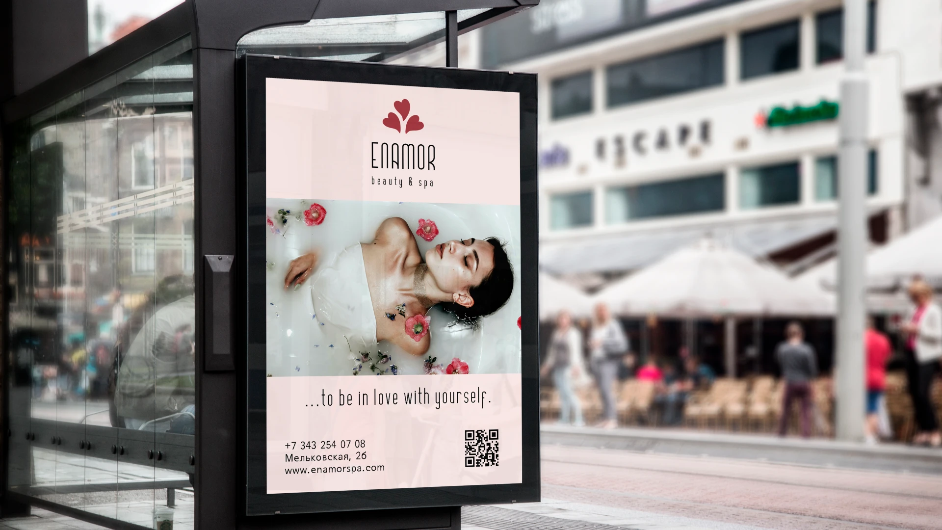 ENAMOR (логотип и фирменный стиль для спа-салона) — Изображение №6 — Брендинг на Dprofile