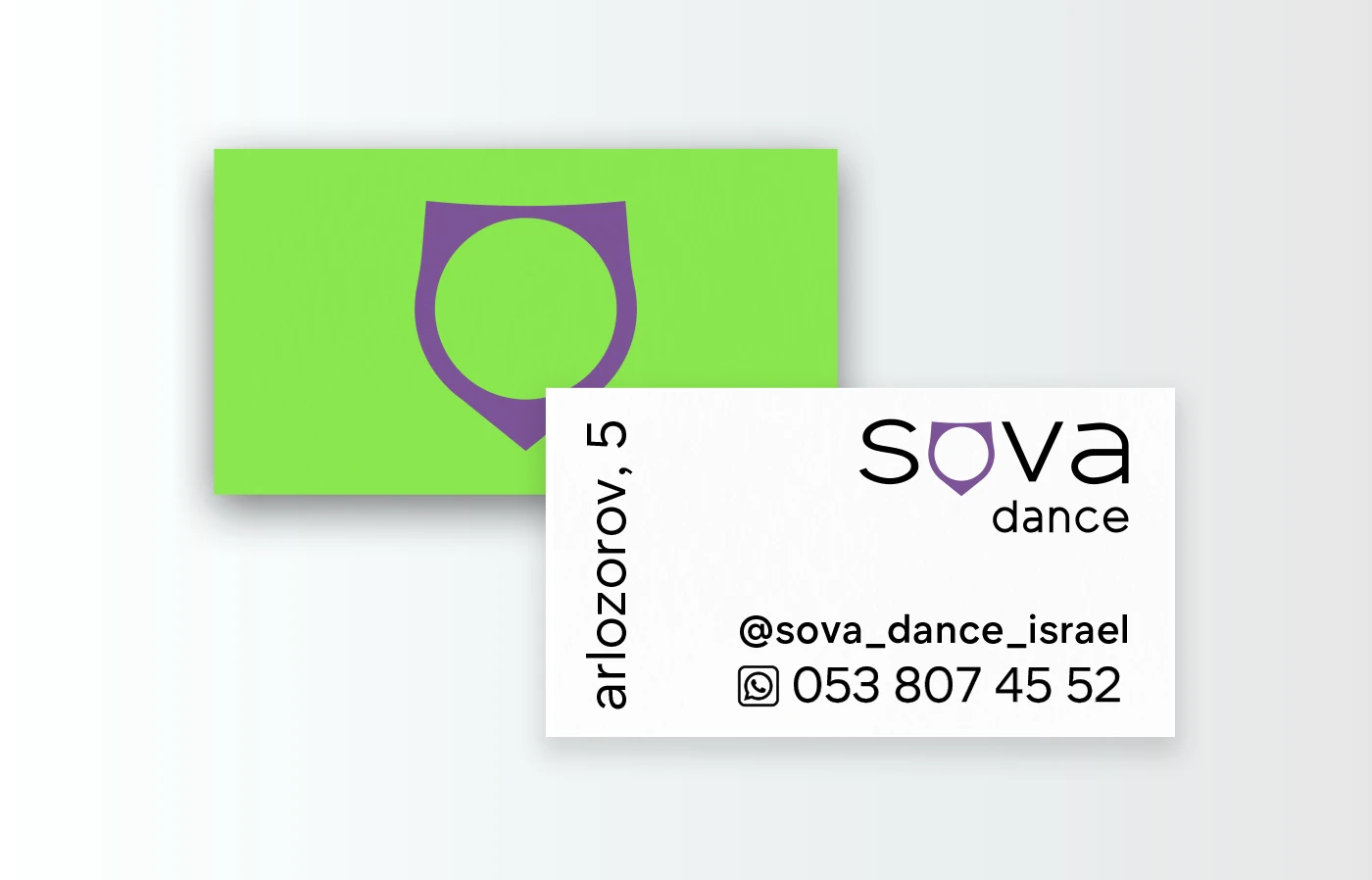 SOVA (ребрендинг для школы танцев) — Изображение №4 — Брендинг, Графика на Dprofile