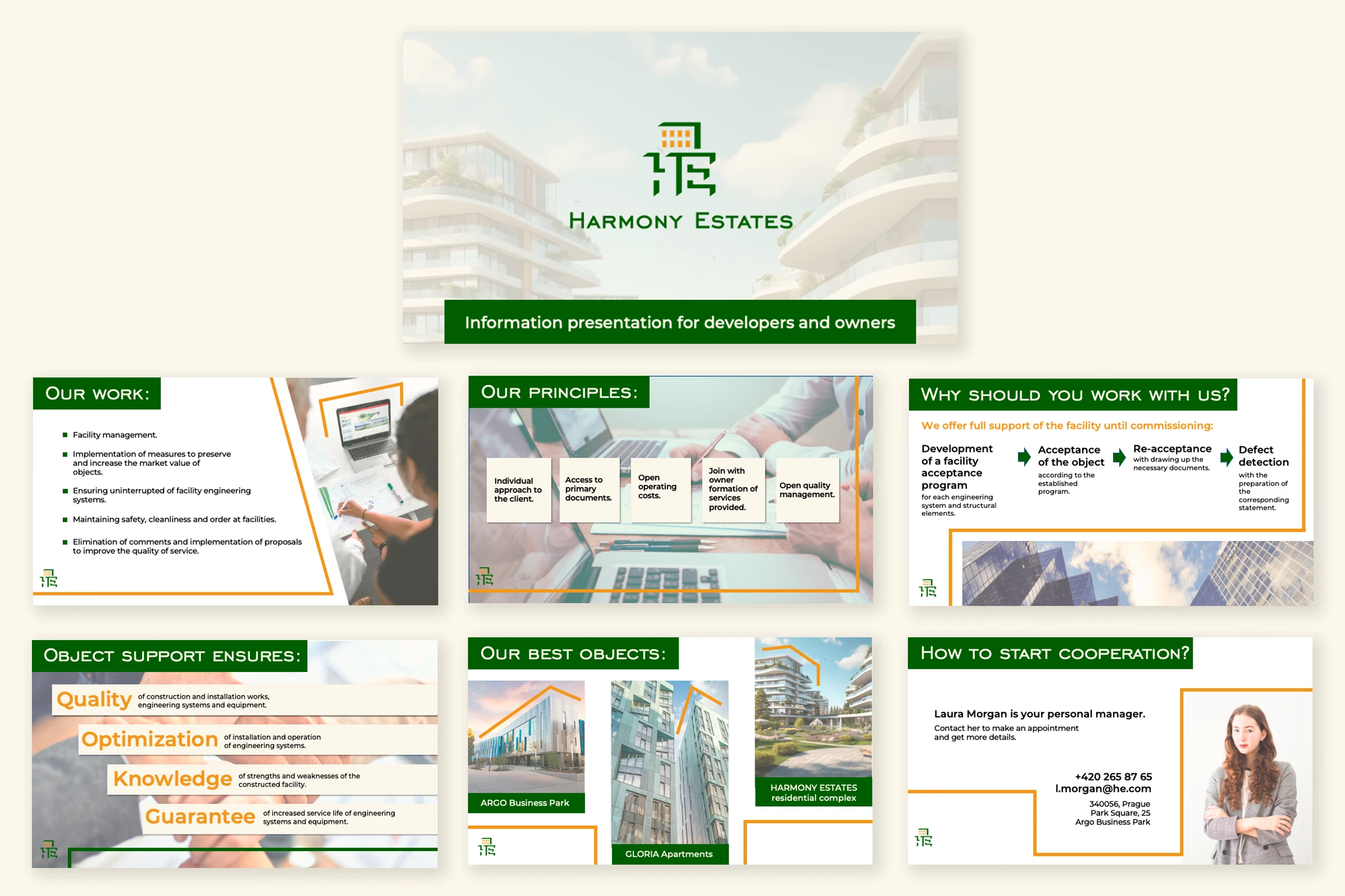 Harmony Estates (фирменный стиль для управляющей компании) — Изображение №4 — Брендинг, Графика на Dprofile