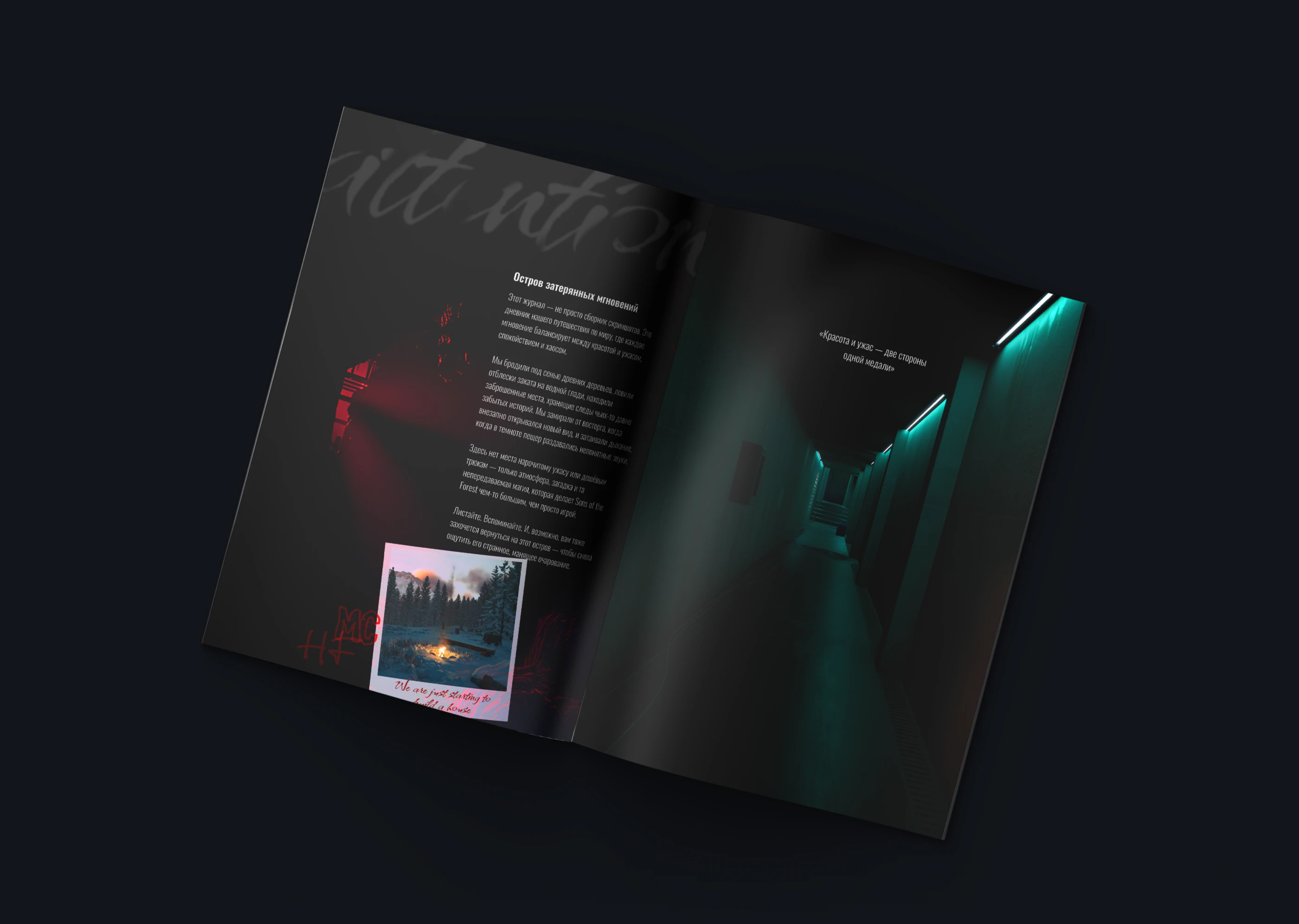 Журнал Sons of the Forest — Изображение №4 — Графика на Dprofile