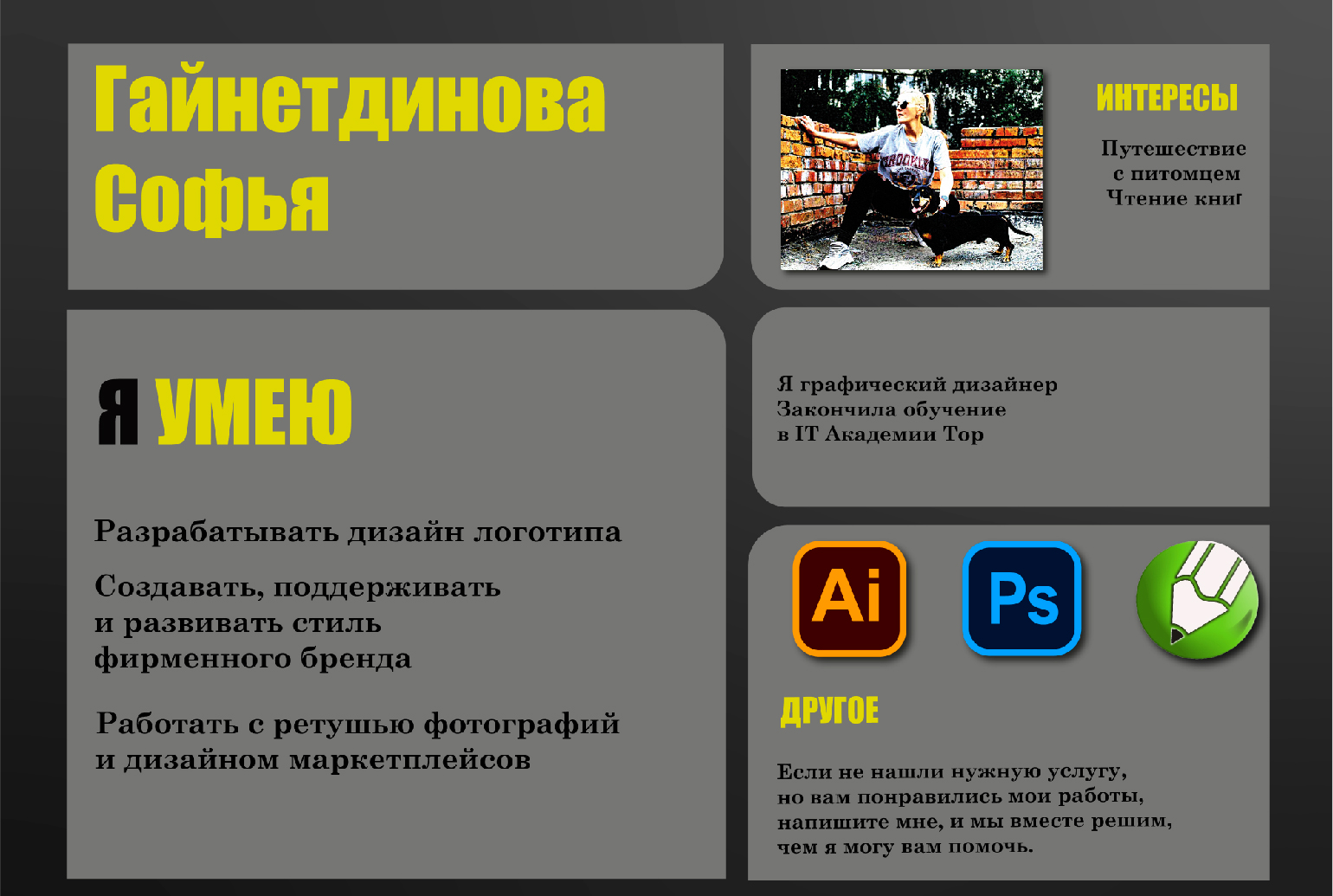 Портфолио — Изображение №1 — Брендинг, Графика на Dprofile