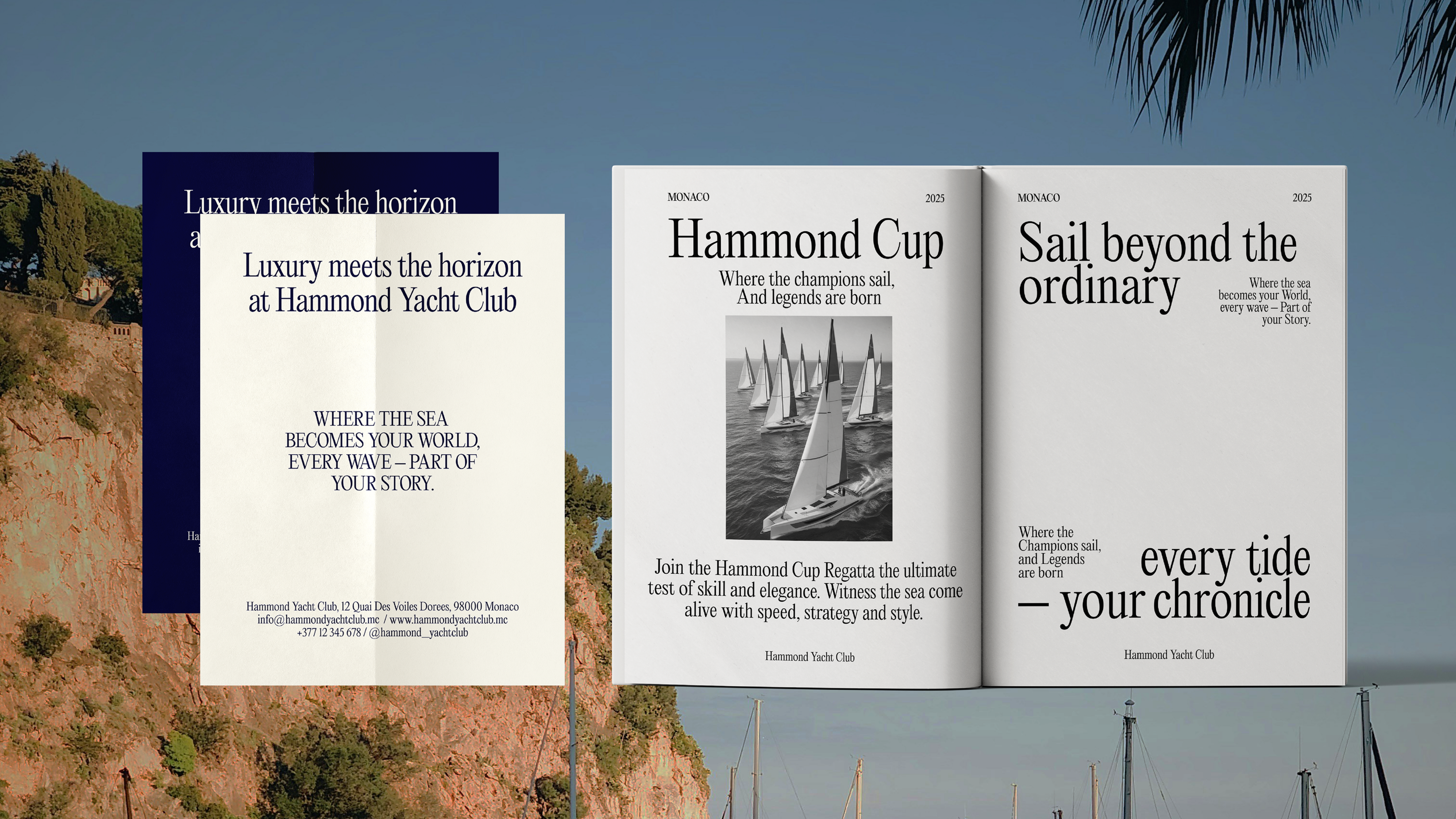 Hammond Yacht Club | Brand Identity — Изображение №5 — Брендинг на Dprofile